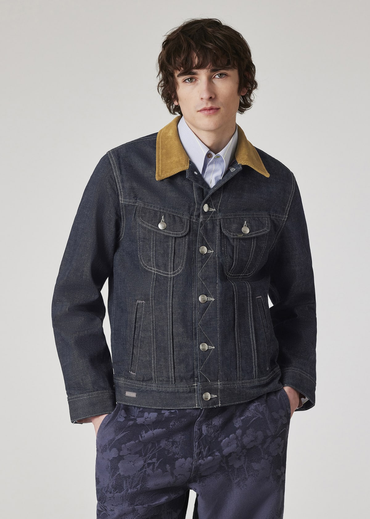 paul smith 刺し子 INDIGO JACKET paul smith 刺し子 INDIGO JACKET