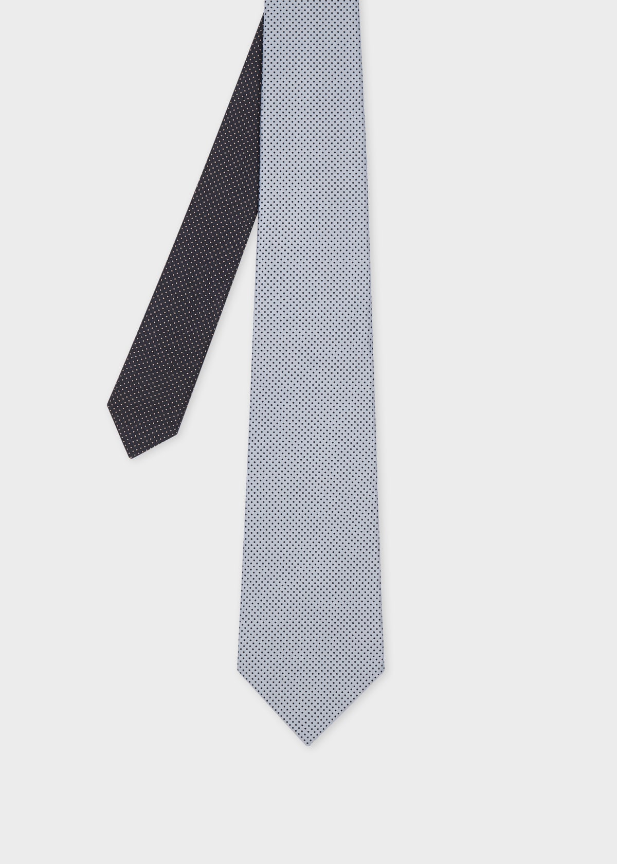 Blue Silk Polka Dot Tie Paul Smith display picture 1