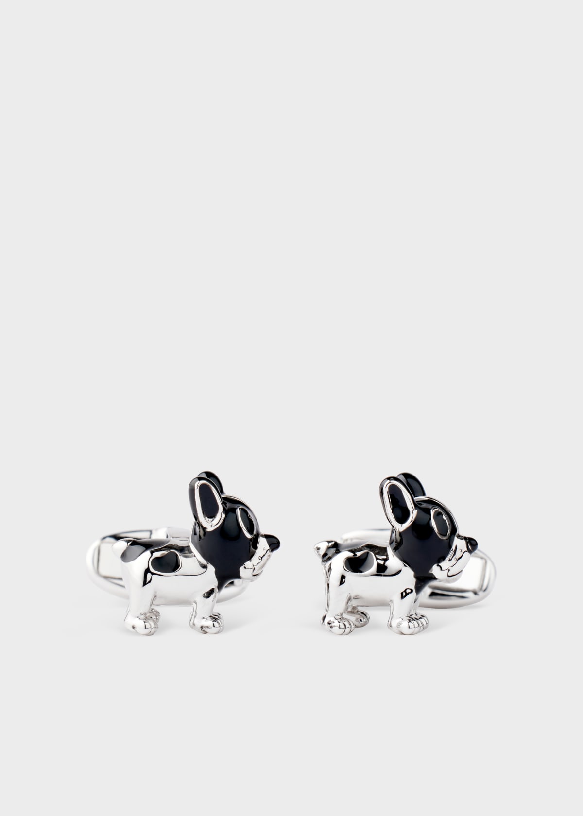 Men's Black 'Dog' Cufflinks