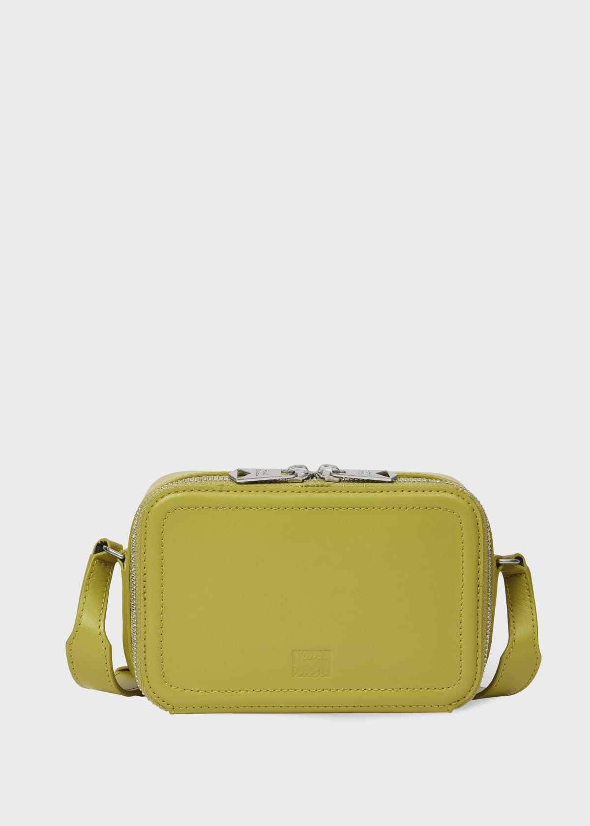 Olive Green Leather Flight Bag Paul Smith