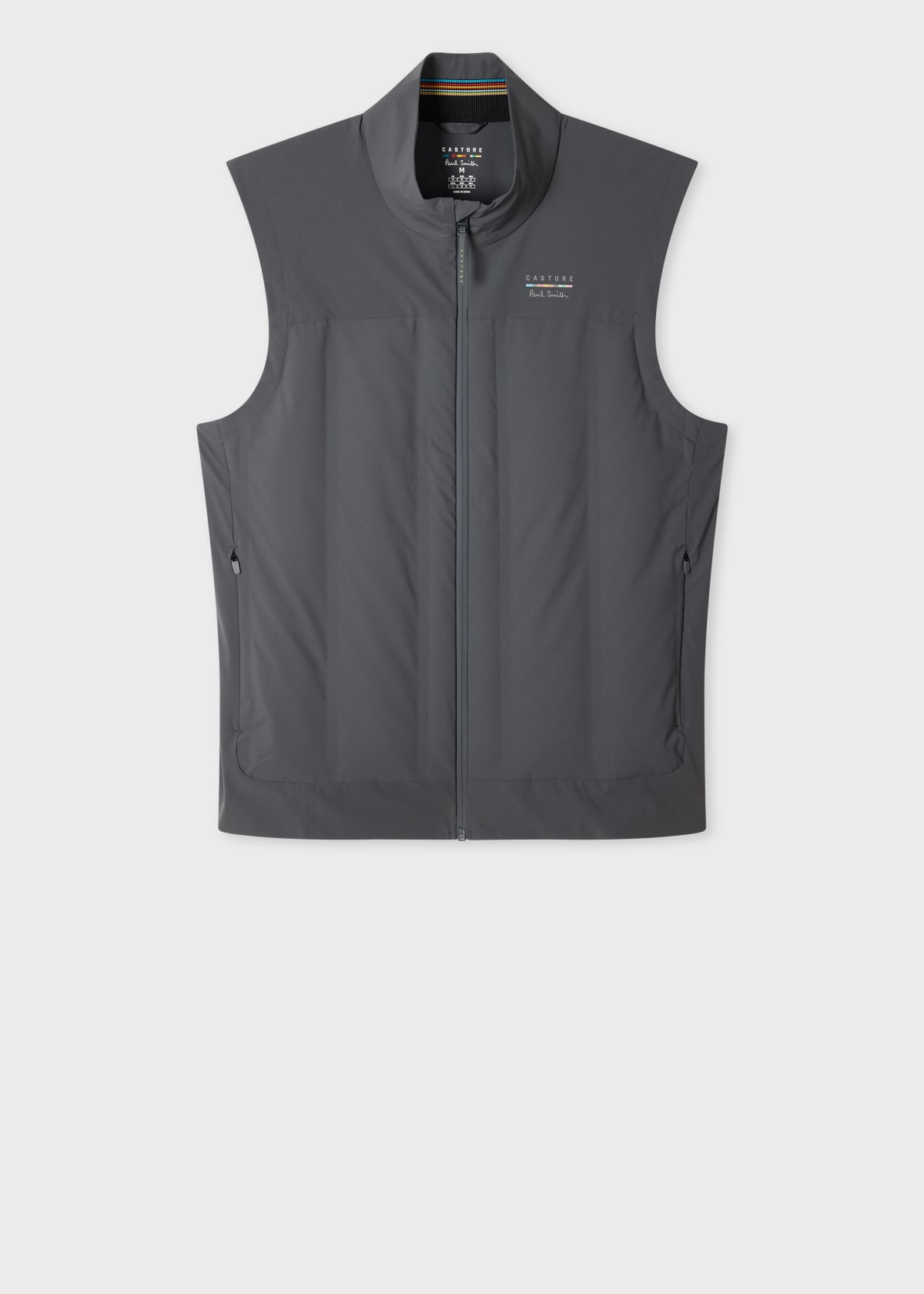 Paul Smith + Castore - Charcoal Technical Hybrid Gilet