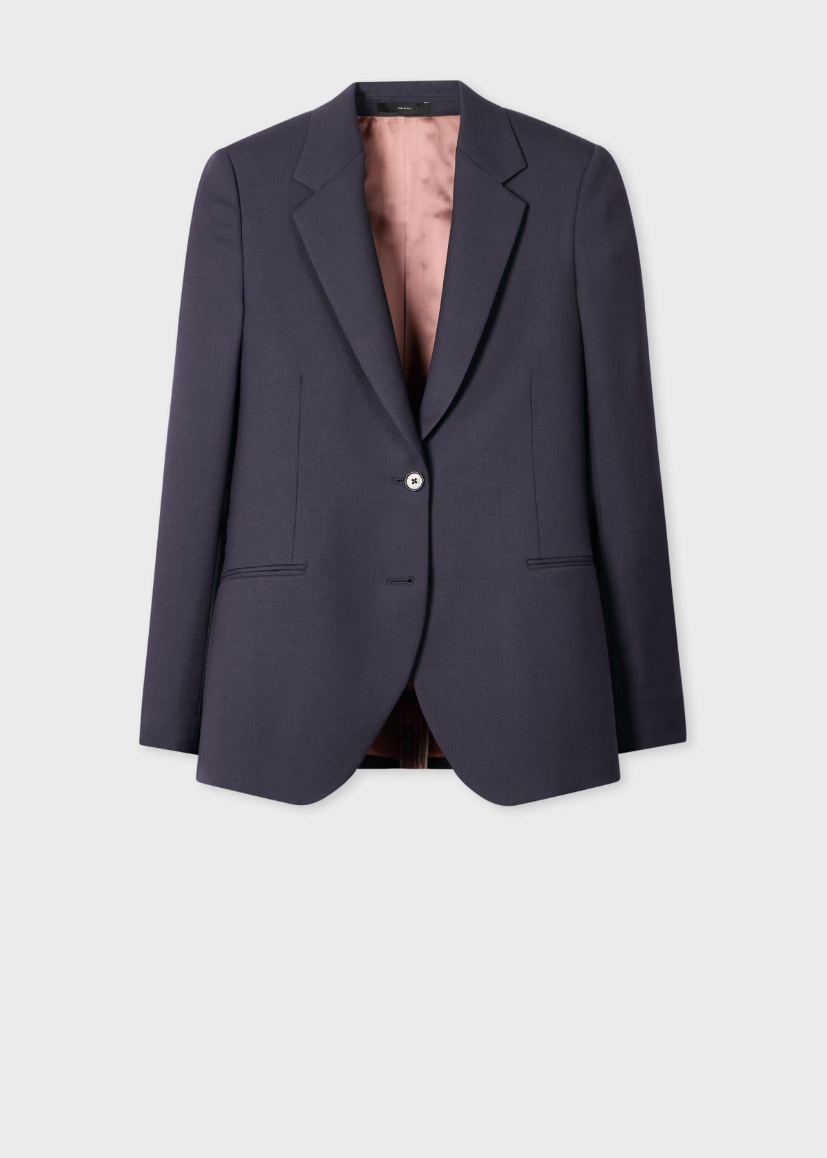 Women's A Suit To Travel In - Soft Purple Wool Two-Button Blazer