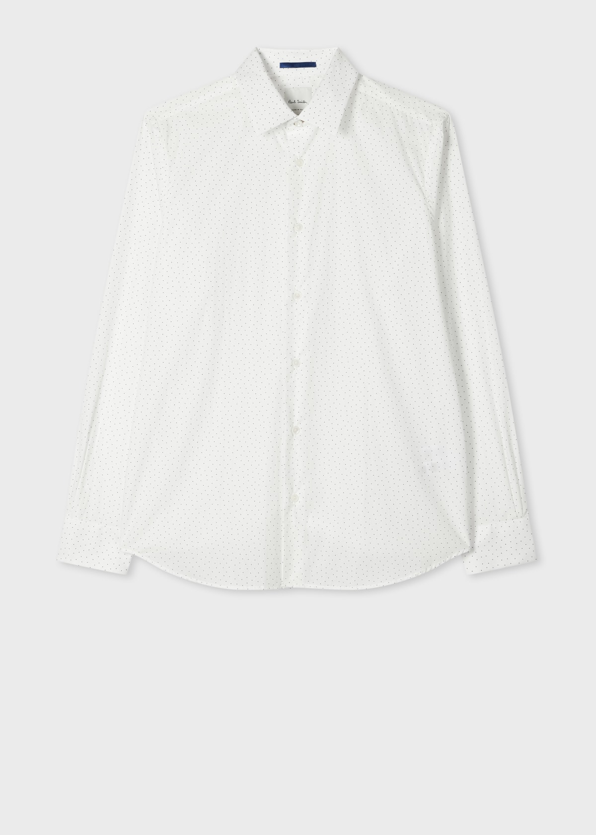 トップス archive Paul Smith dot shirt Men's Slim-Fit White Polka Dot Shirt