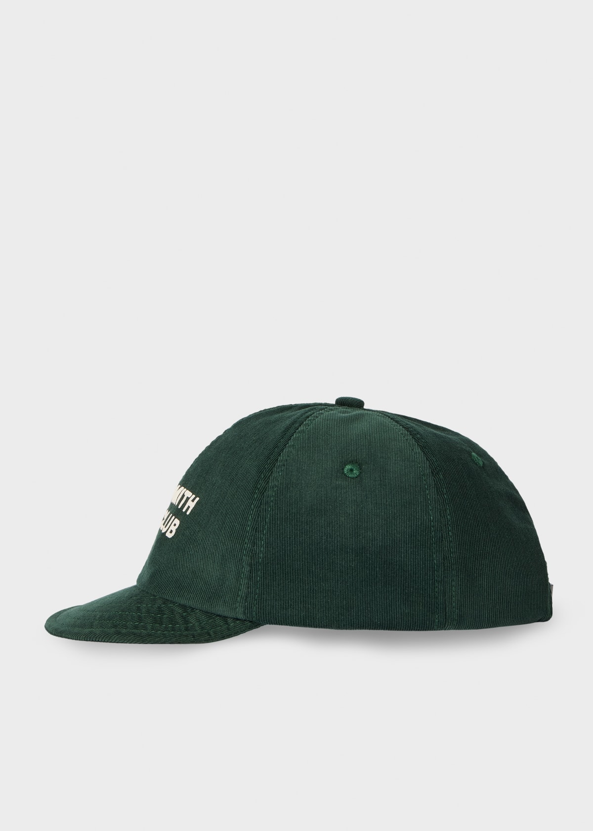 Men's Dark Green 'Book Club' Corduroy Cap