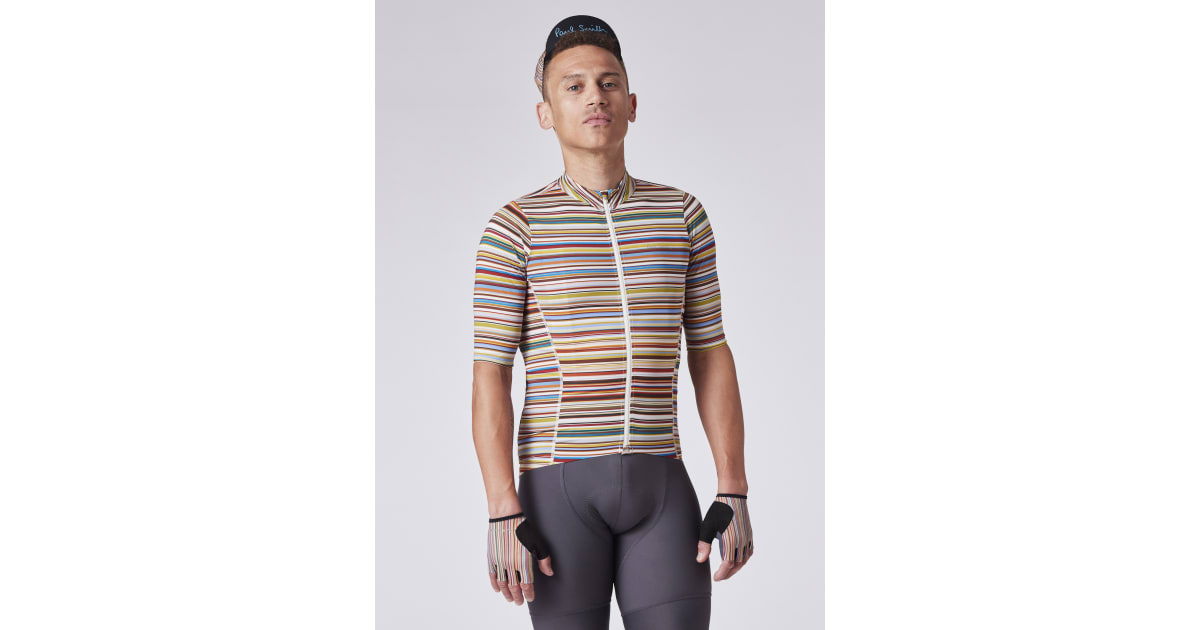 Signature Stripe' Cycling Jersey
