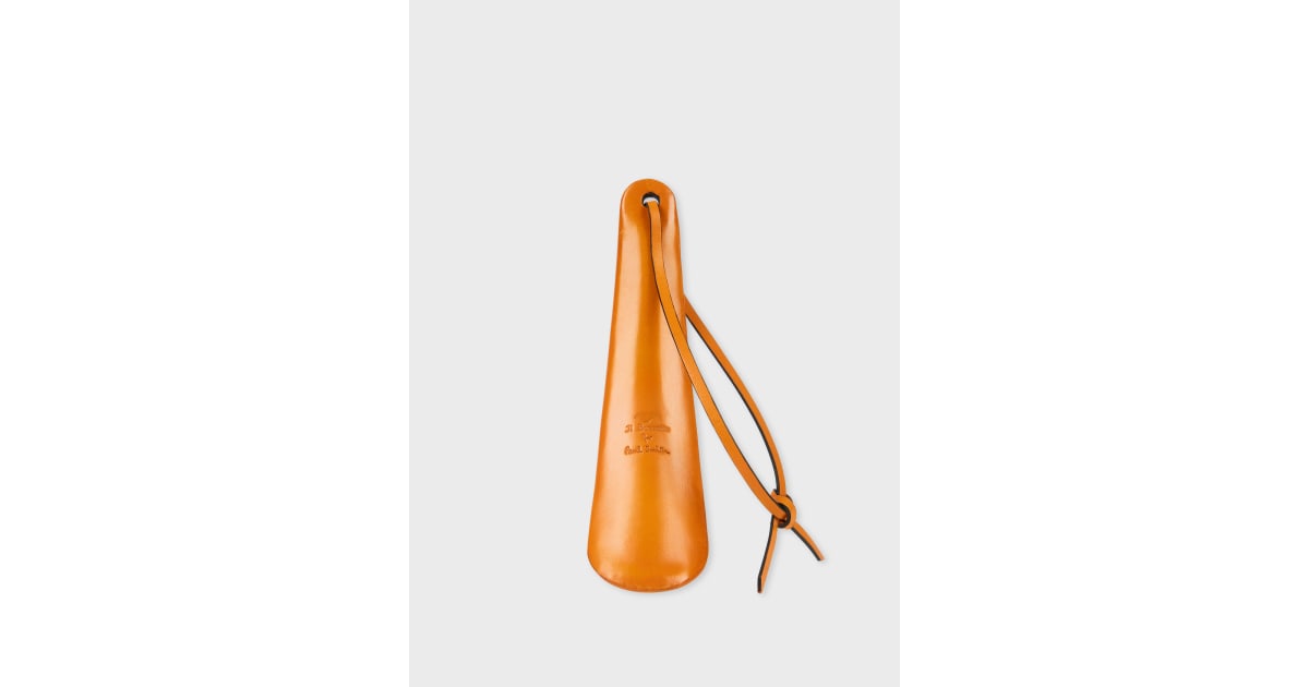 Il Bussetto for Paul Smith - Ochre Leather Small Shoehorn