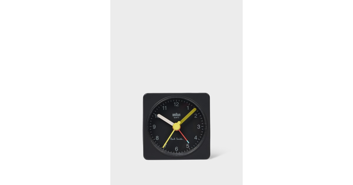 Paul Smith + Braun® - Travel Alarm Clock