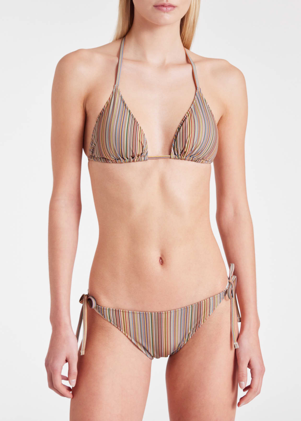 新作！売切間近！*Paul Smith* \"Signature Stripe\" ビキニボトム Women's 'Signature Stripe' Bikini Bottoms