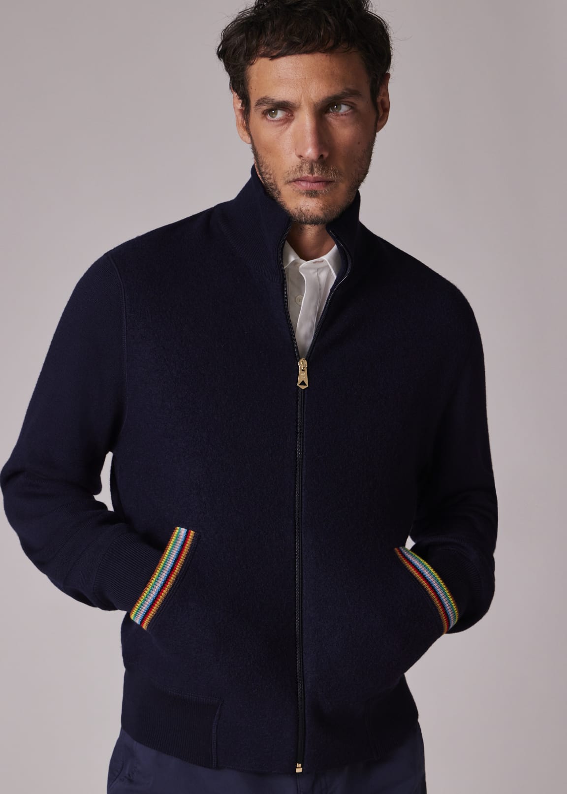 ジャケット・アウター PAUL SMITH High-Neck Urban Wool Coat PAUL SMITH High-Neck Urban Wool Coat 【公式通販】