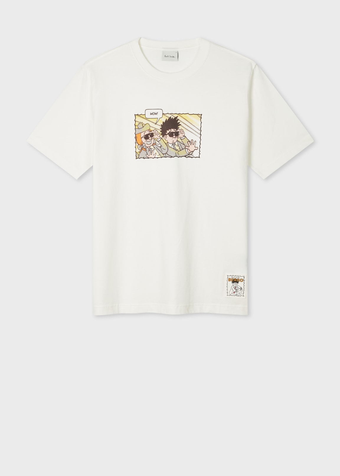 Paul Smith + Beano - White 'Wow' Print T-Shirt