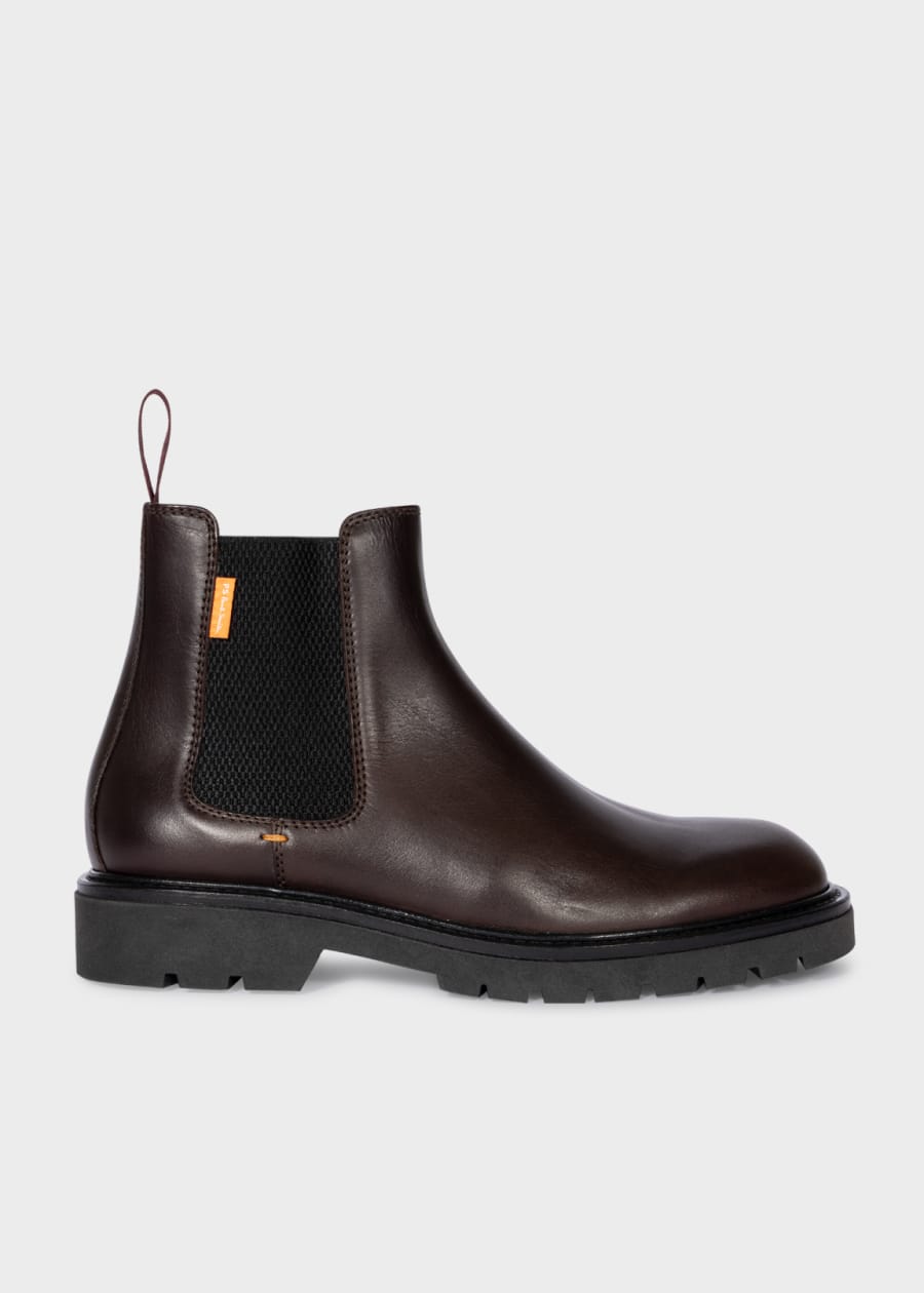 Men's Black Leather 'Falk' Boots