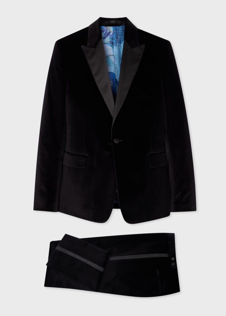 Men's Designer Black Suits | Luxury Black Suits for Men