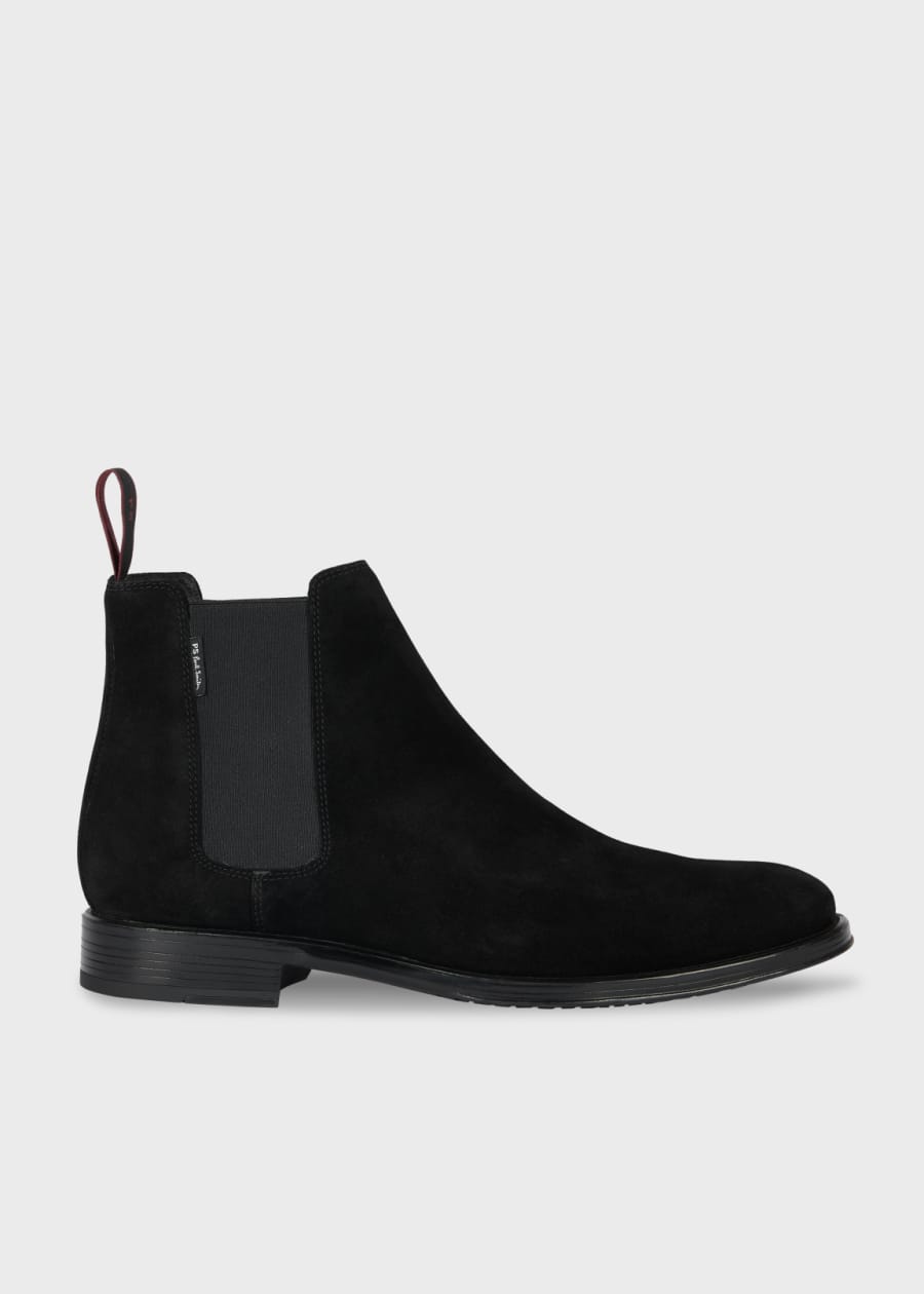 Men's Black Leather 'Xenon' Boots