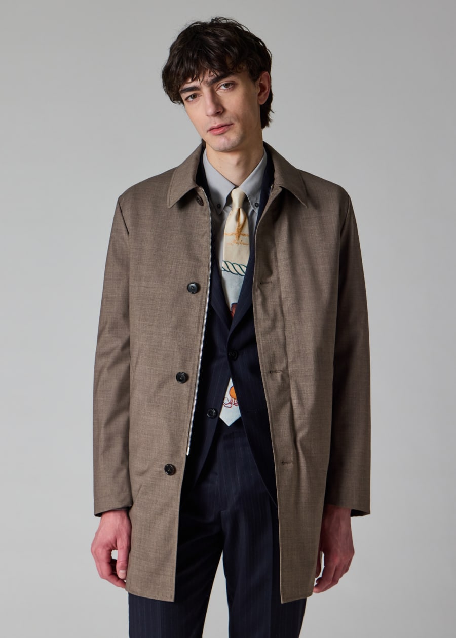 Designer Wool Coats for Men | Men's Luxury Overcoats