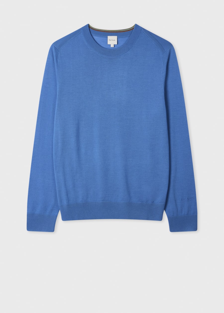 Men's Charcoal Cashmere Crew Neck Sweater