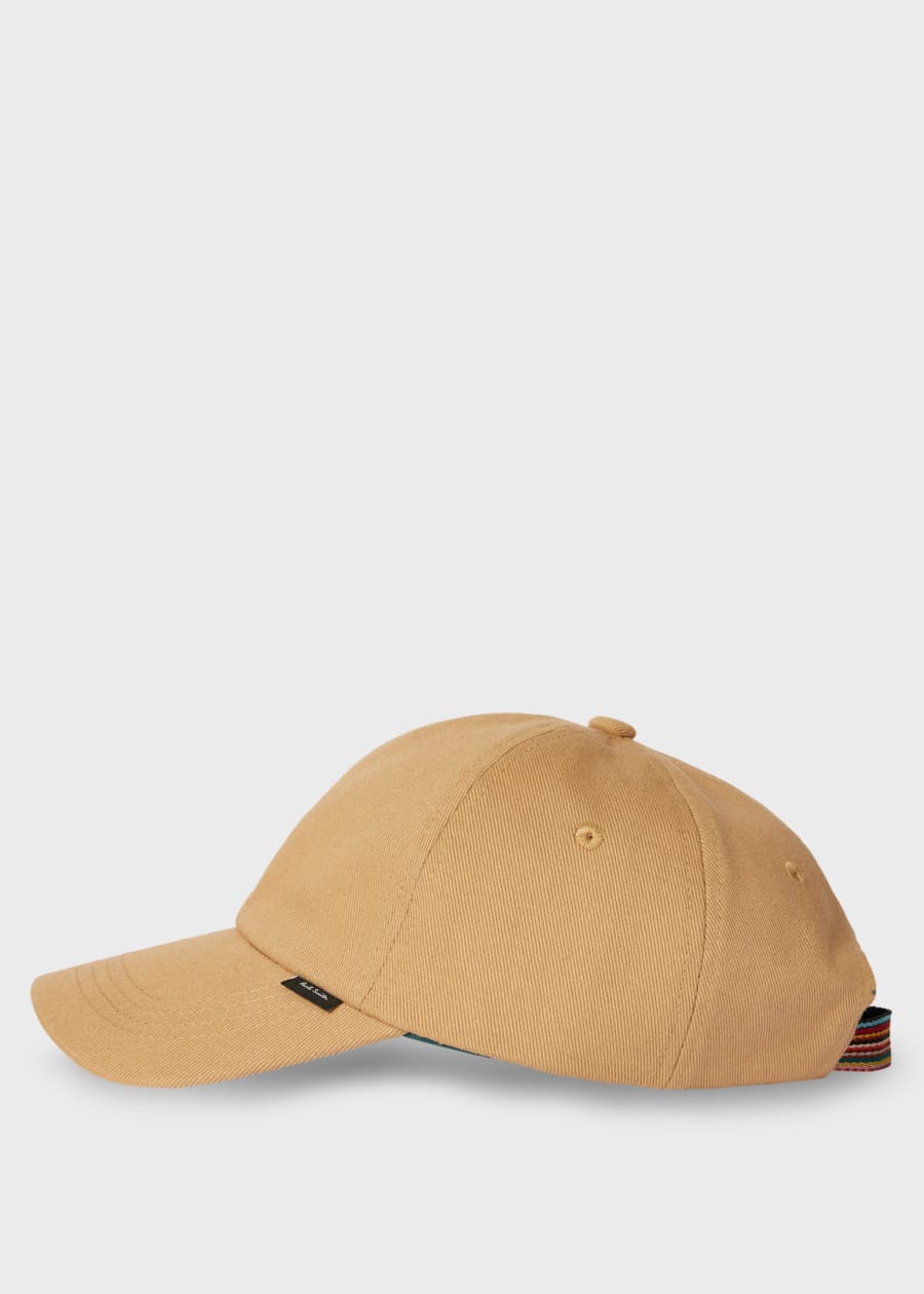 Men's Light Blue 'Floral' Print Cap