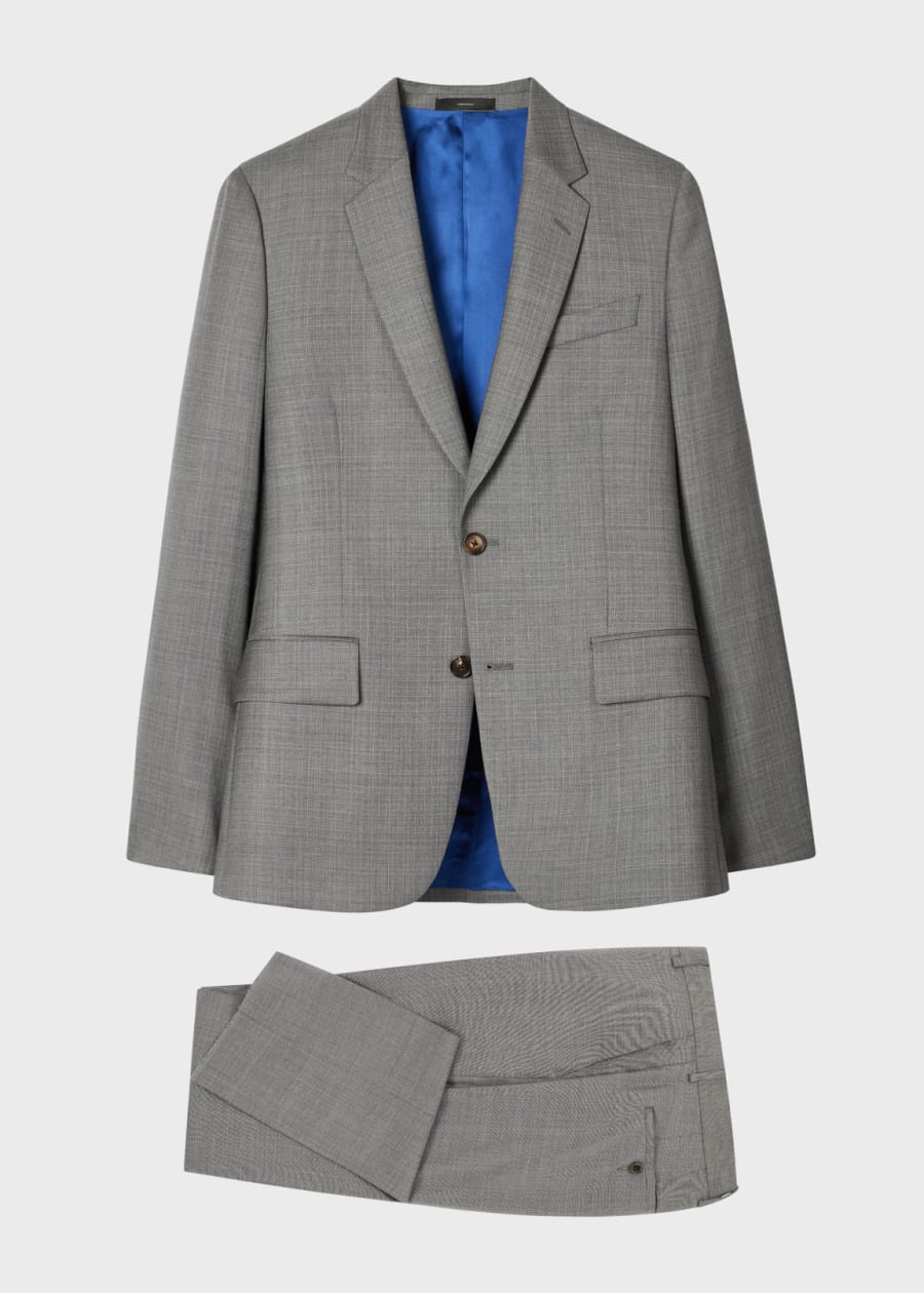 Paul Smith 3ピース SOHO FIT ゼニア　グレー チェック The Soho Suit for Men | Paul Smith Soho Suits