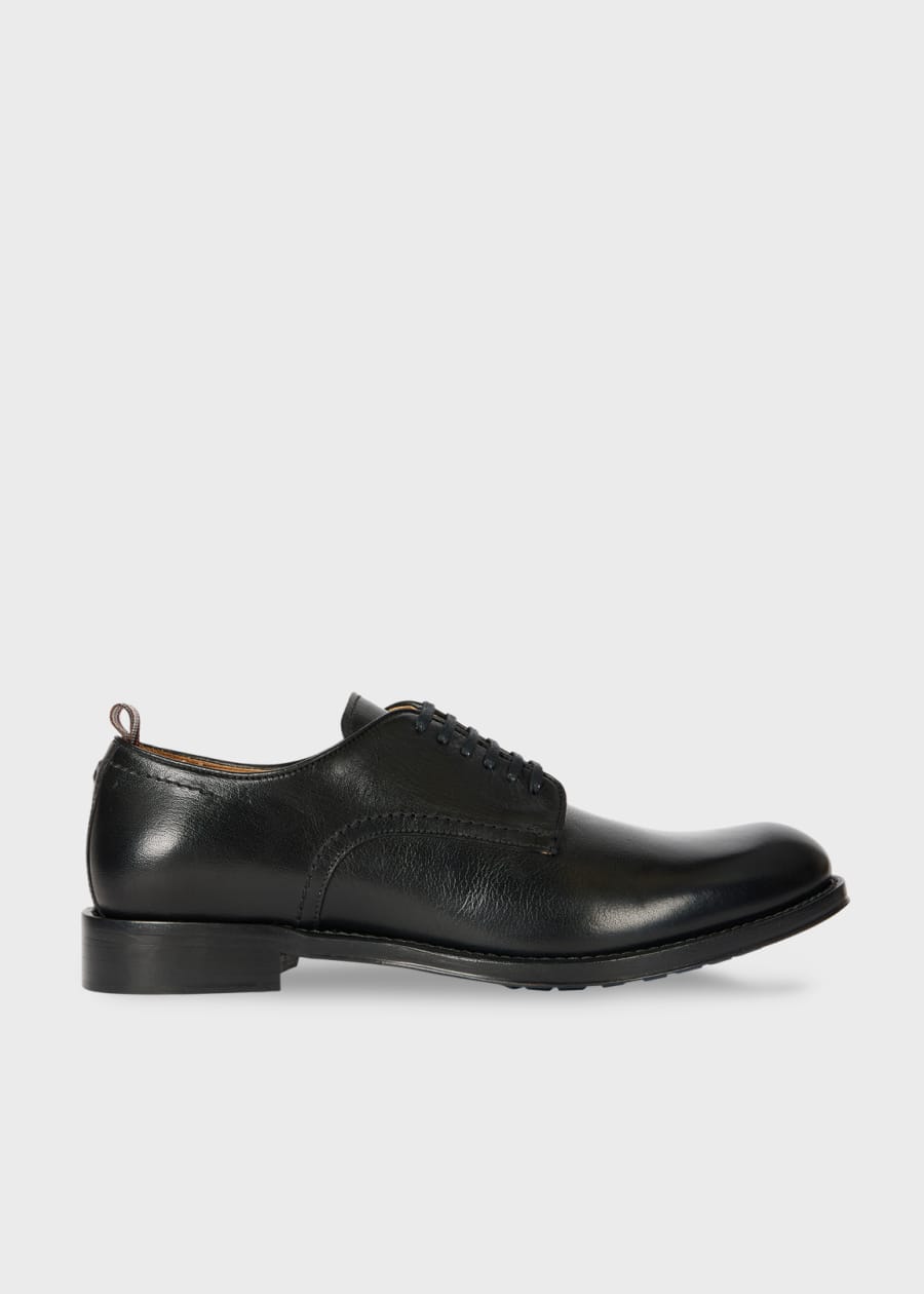 Men's Black Leather 'George' Shoes