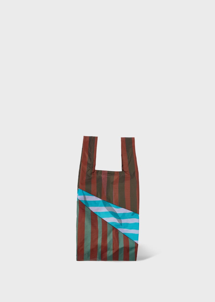 Susan Bijl x Paul Smith - Pink Mixed-Stripe 'The New Shopping Bag