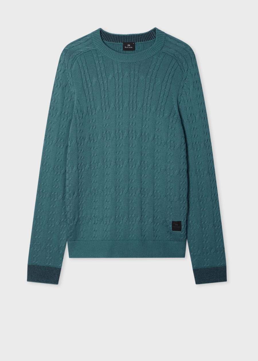 Designer Cotton & Organic Cotton Knitwear For Him | Paul Smith