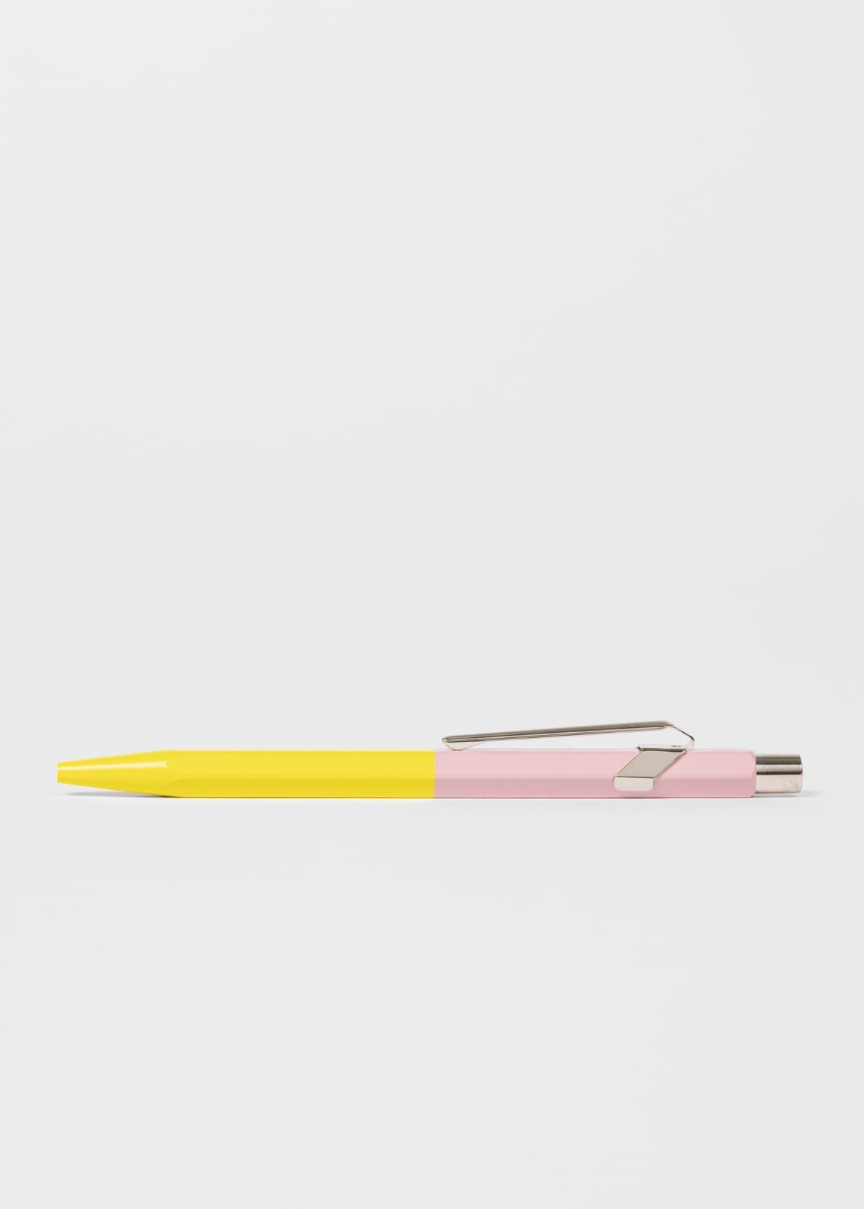 Caran d'Ache + Paul Smith - 849 Yellow & Pink Ballpoint Pen