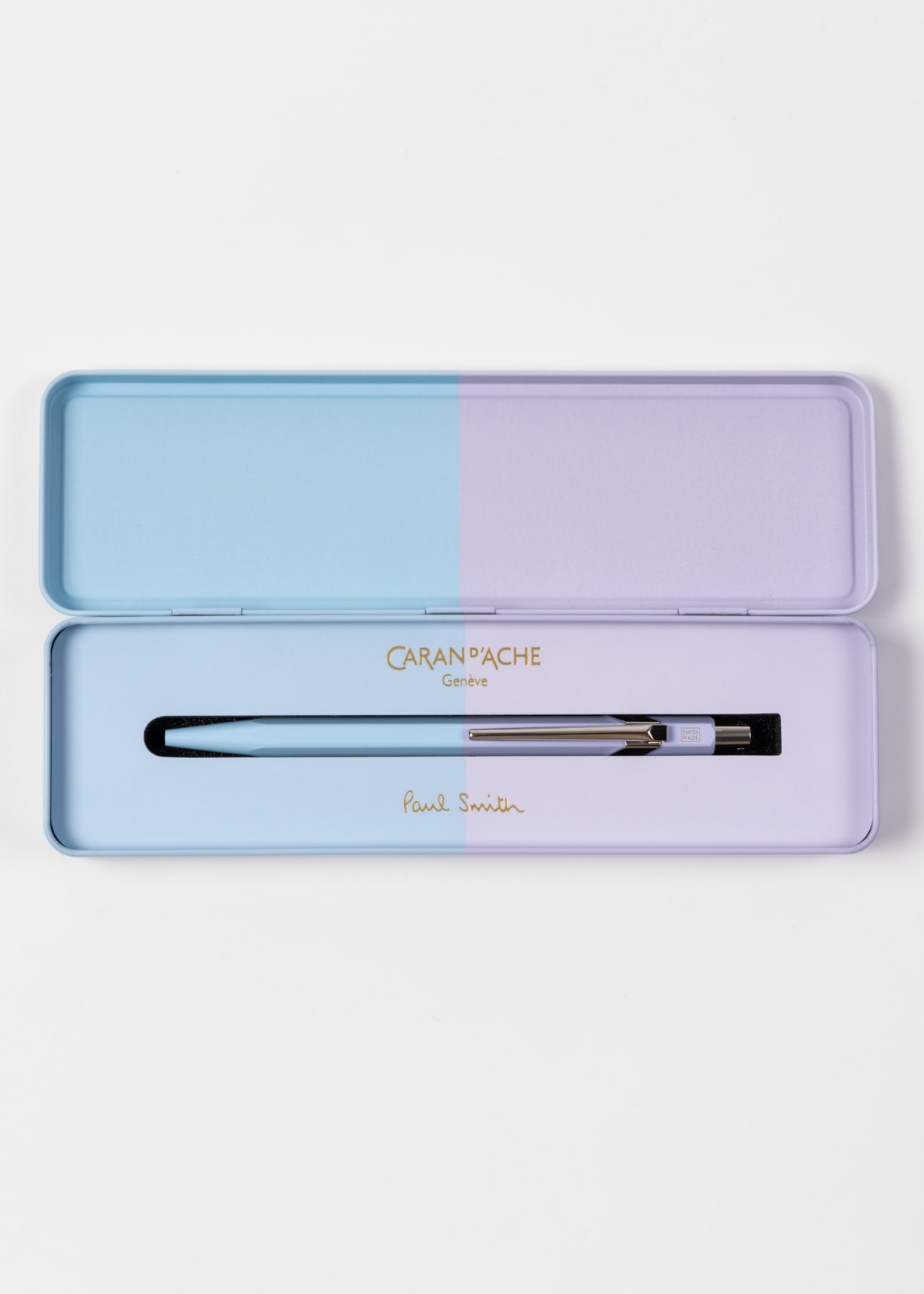 Caran d'Ache + Paul Smith - 849 Blue & Purple Ballpoint Pen