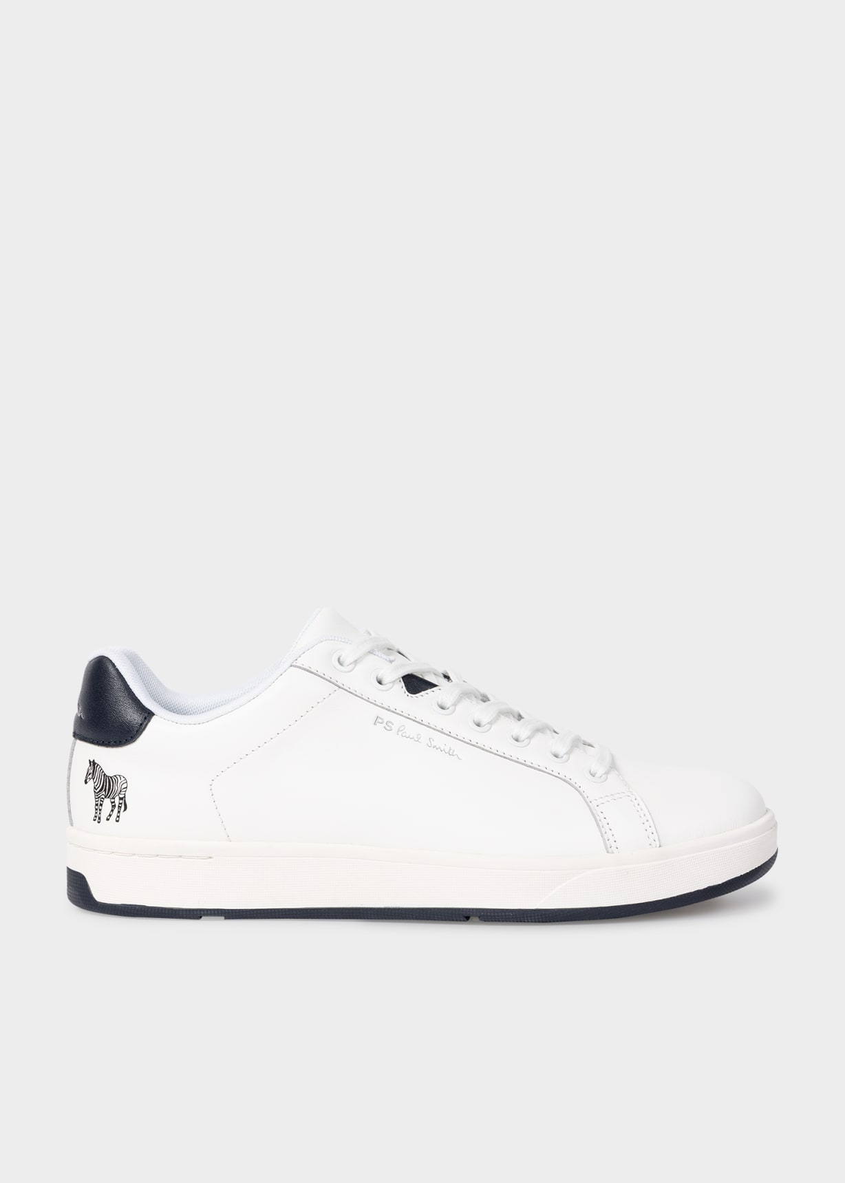 Men's White Leather 'Albany' Sneakers