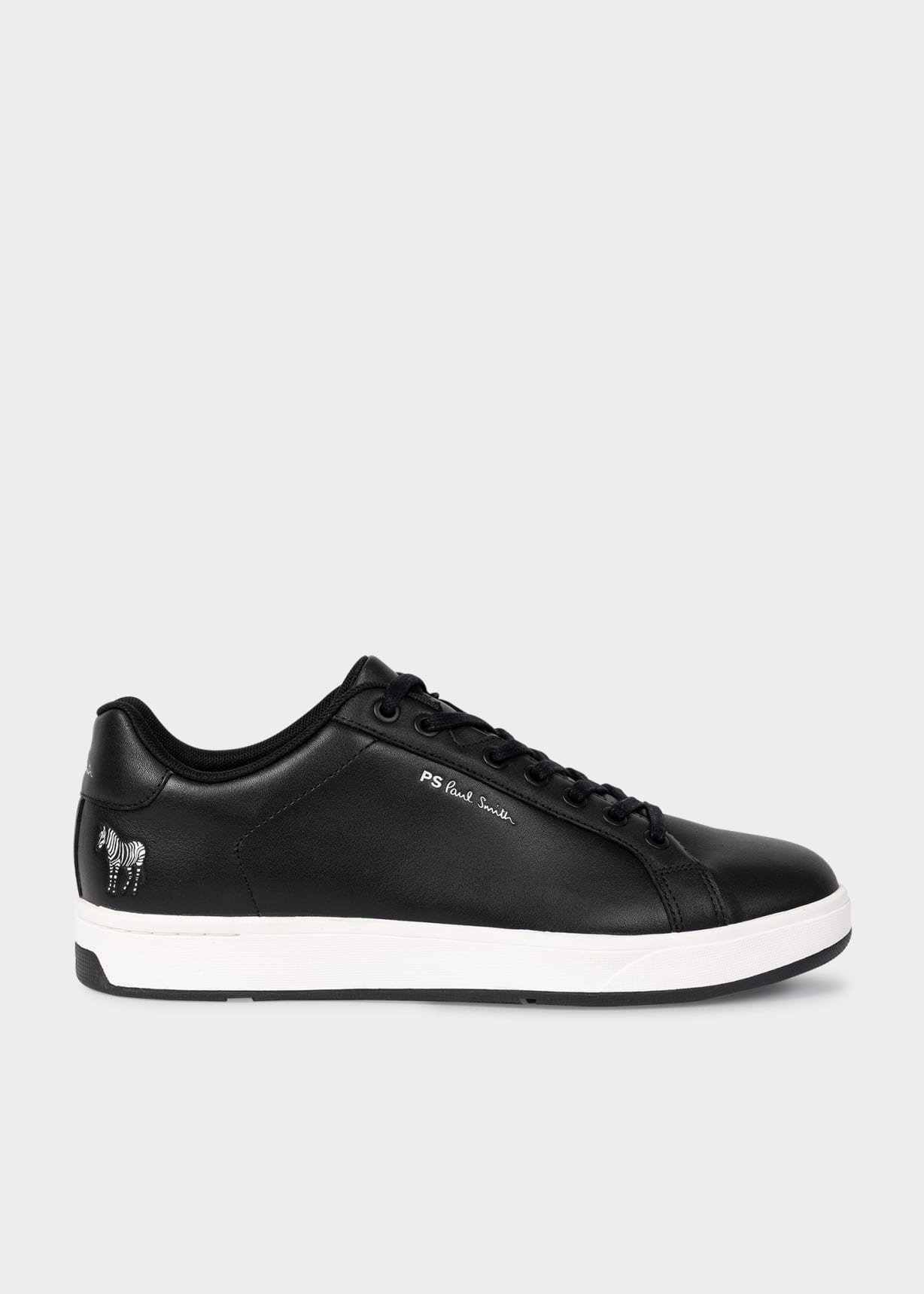 Men's Black Leather 'Albany'Sneakers