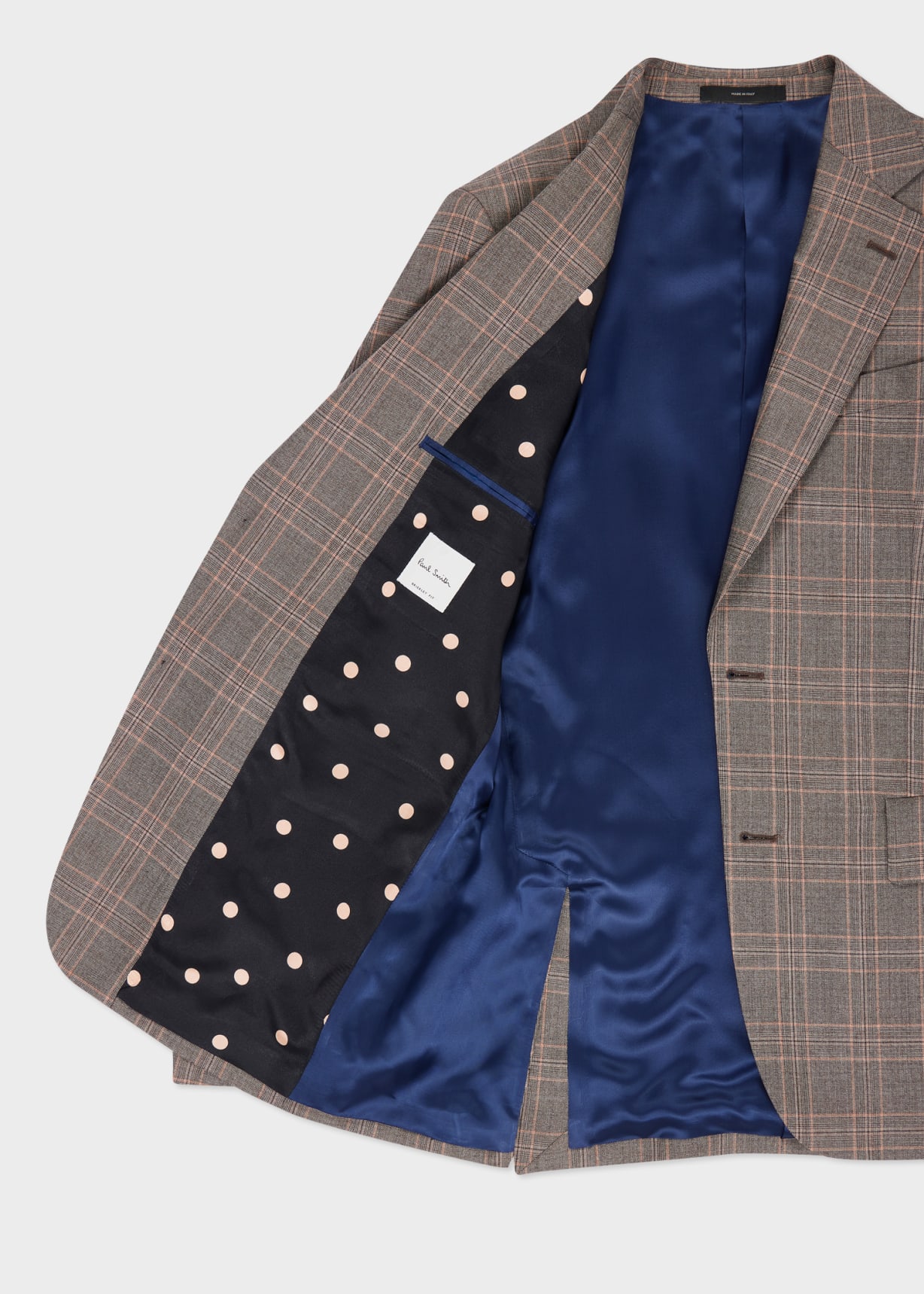 The Brierley - Light Brown Check Wool Suit