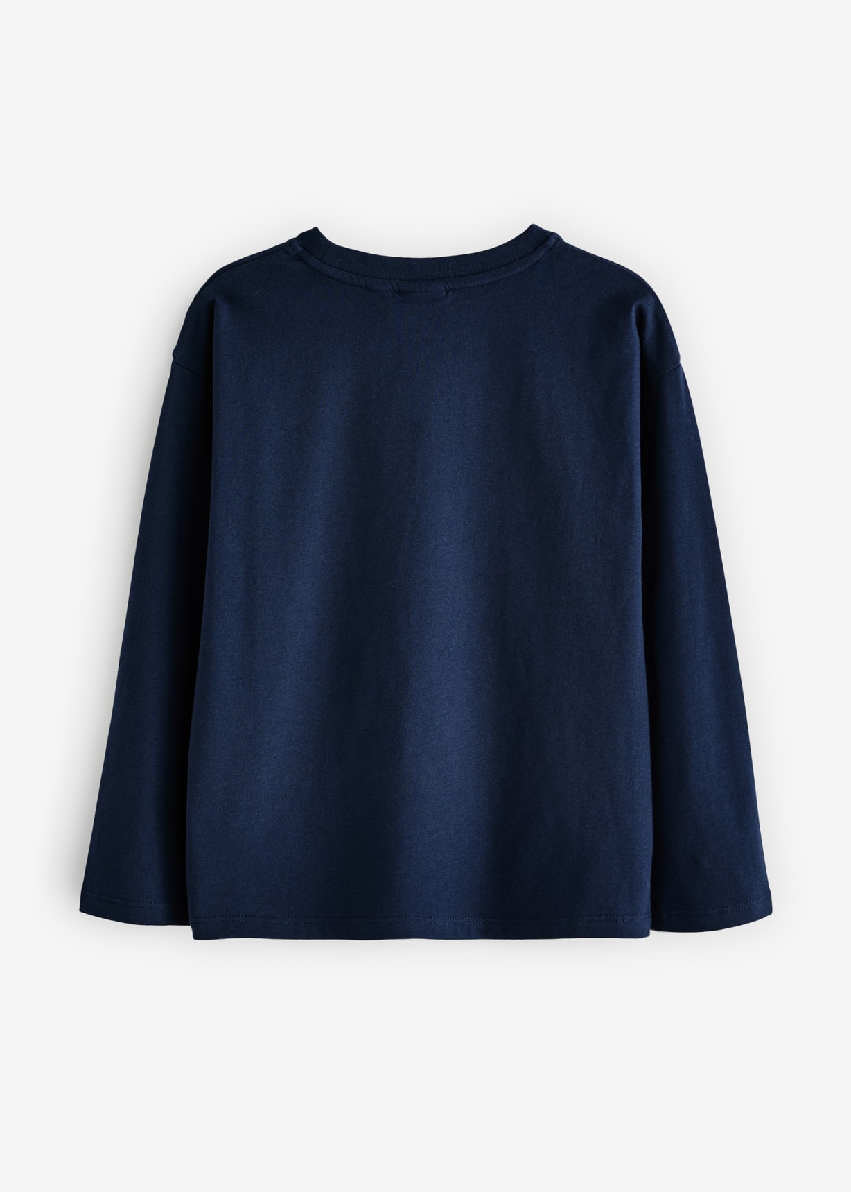 2-13 Years Navy, White & Grey Long-Sleeve T-Shirts 3 Pack