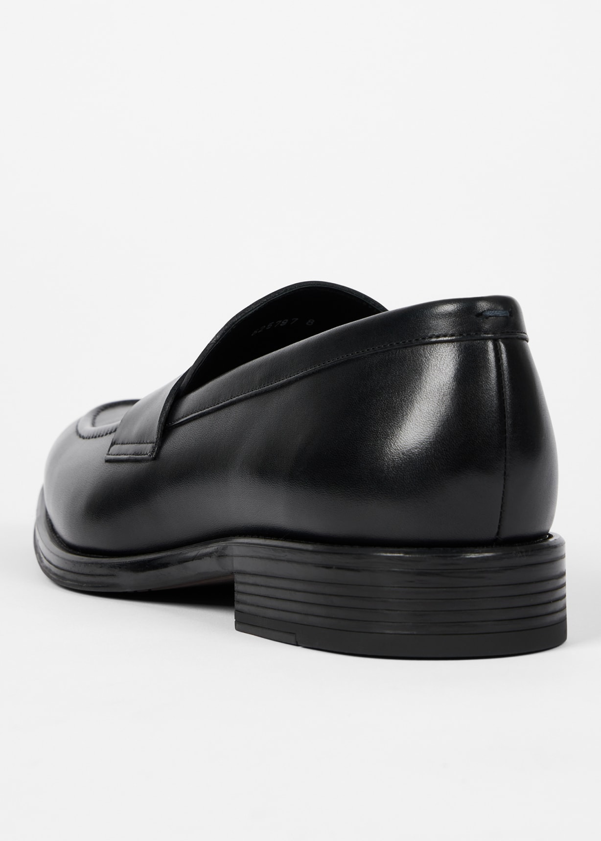 Men's Black Leather 'Pierce' Loafers