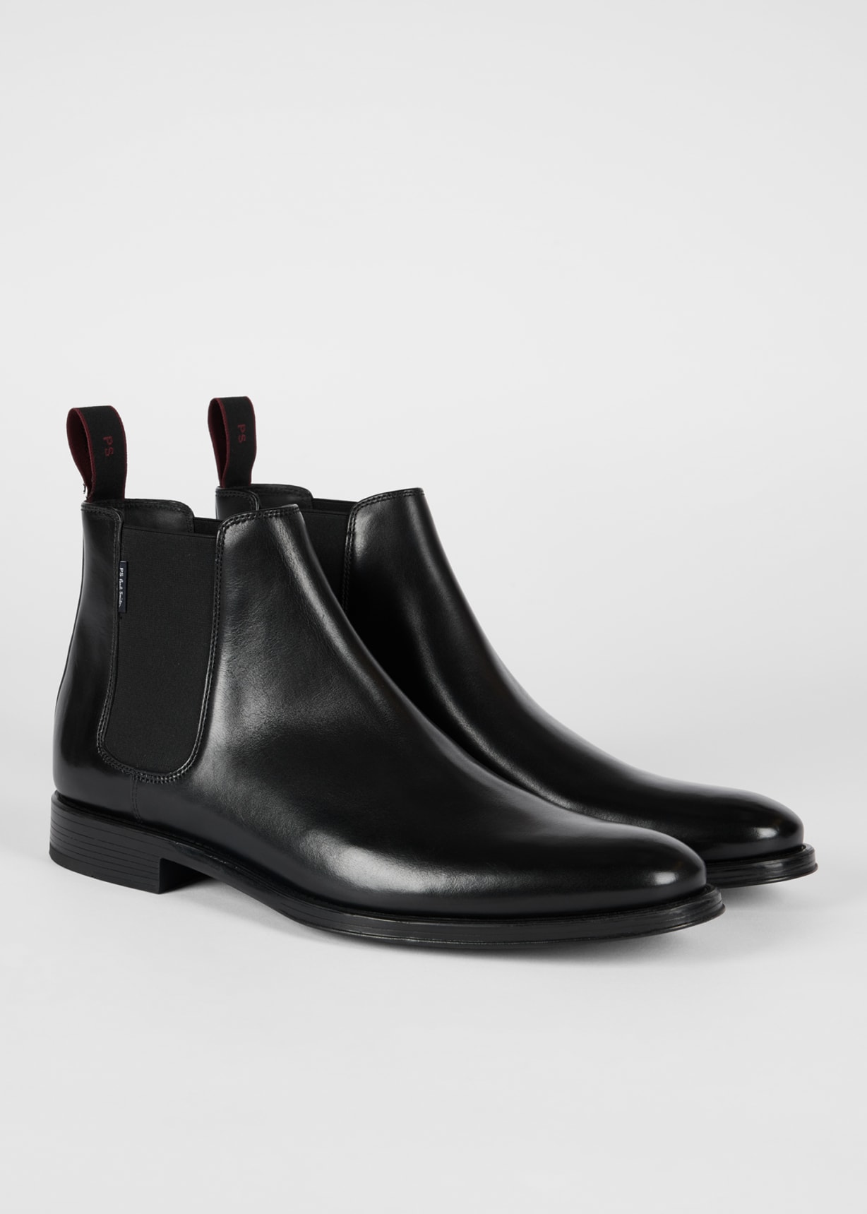 Men's Black Leather 'Augustus' Boots