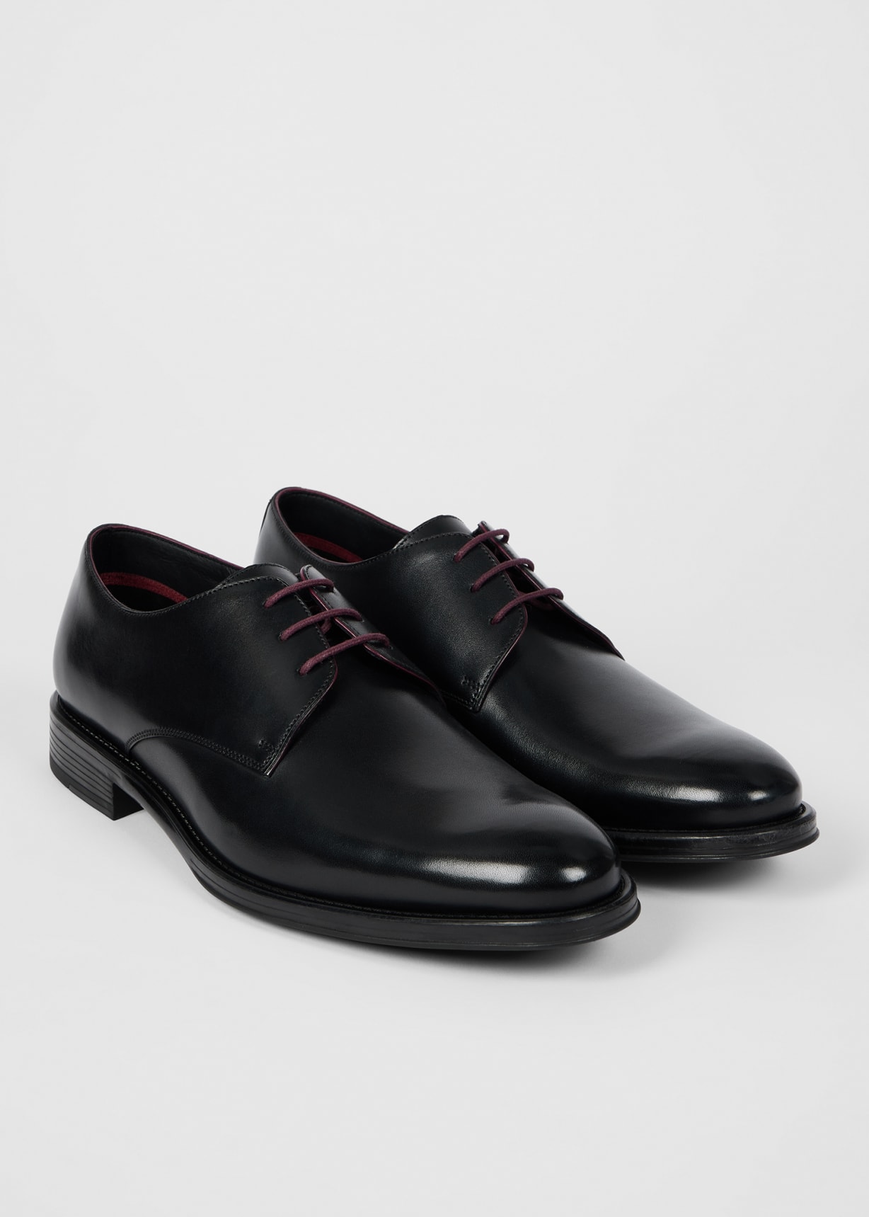Men's Black Leather 'George' Shoes