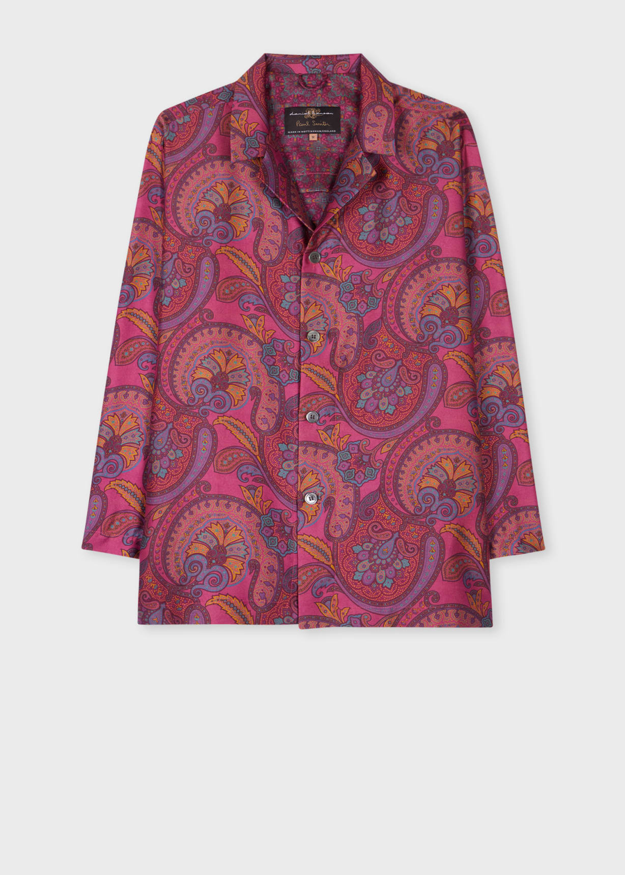 Daniel Hanson For Paul Smith - Paisley Silk Pyjama Shirt
