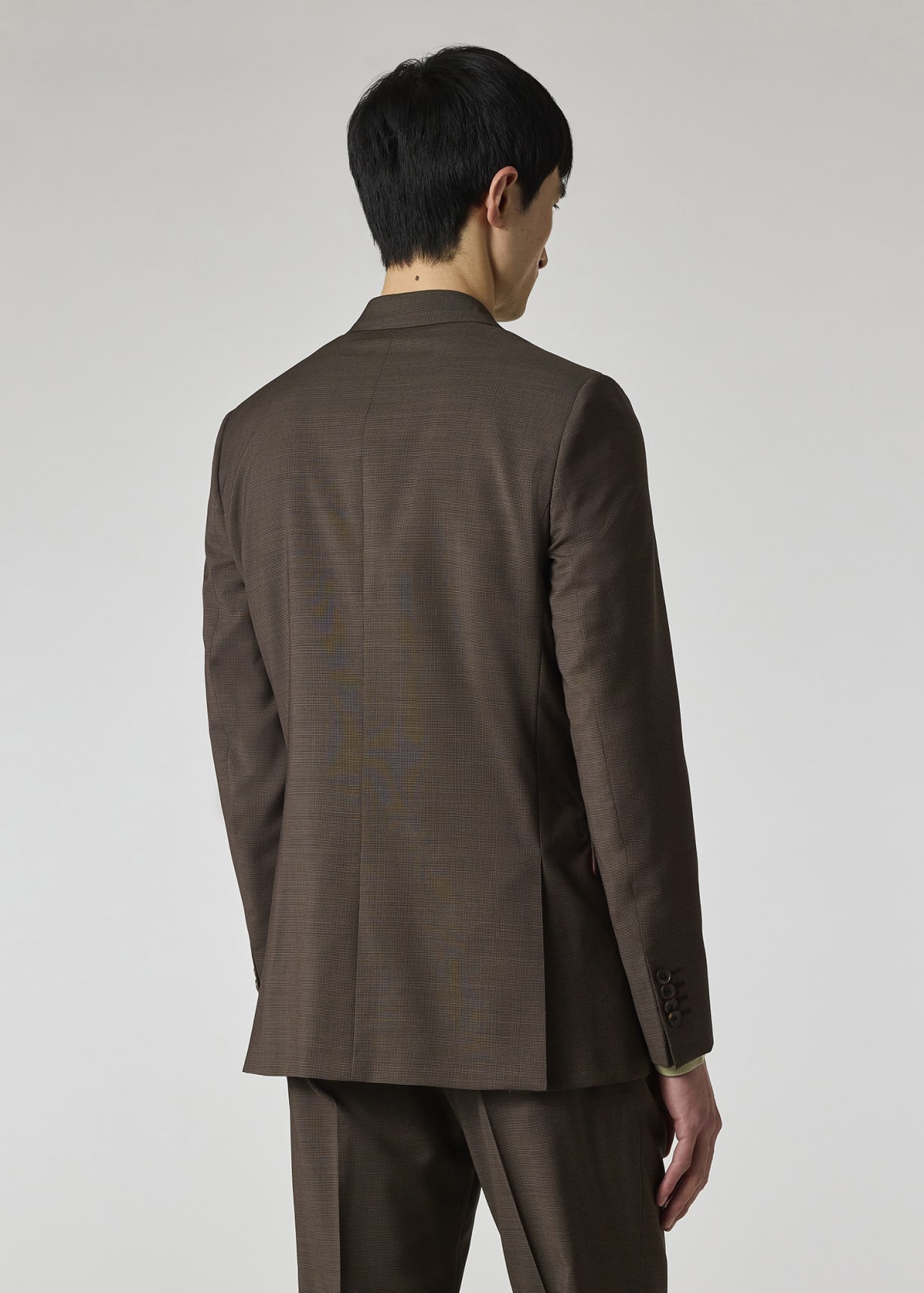 ほぼ新品　Paul smith ブラウン　スーツ The Brierley - Brown Puppytooth Wool Suit