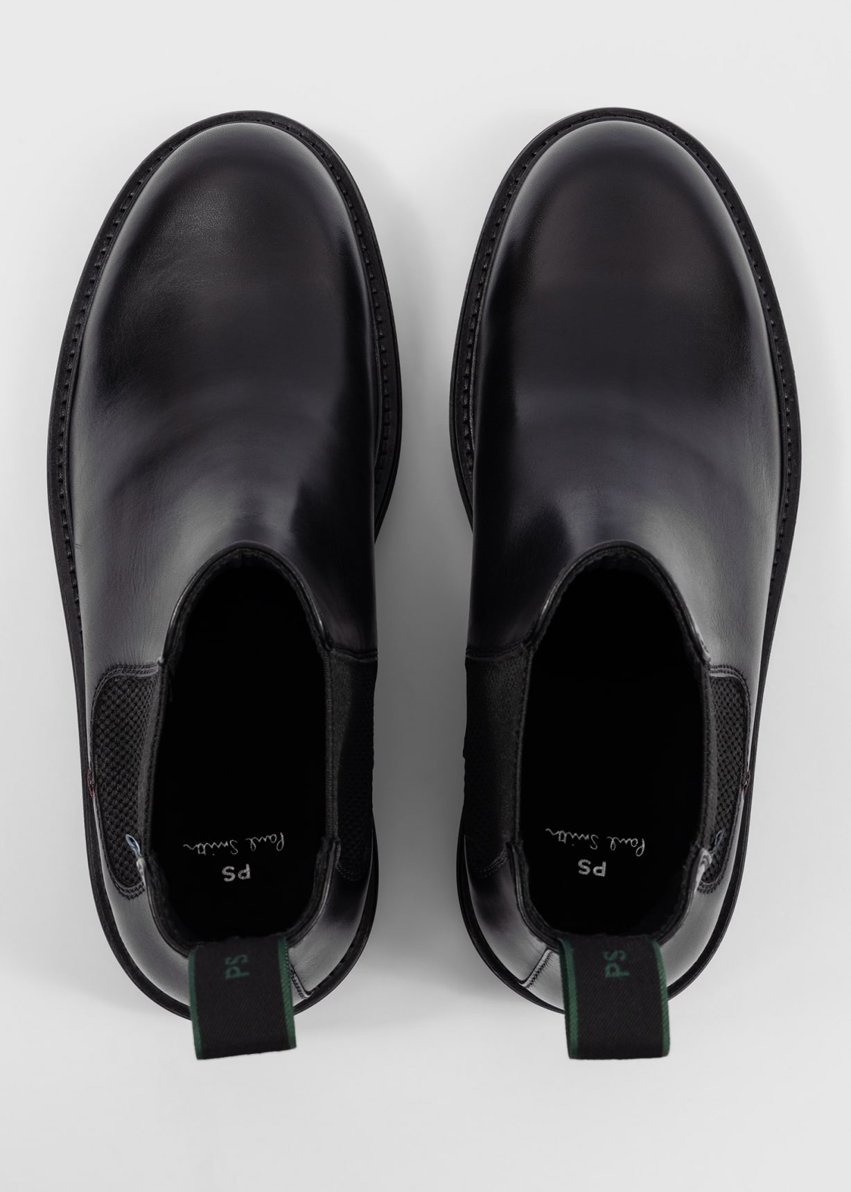 Men's Black Leather 'Xenon' Boots
