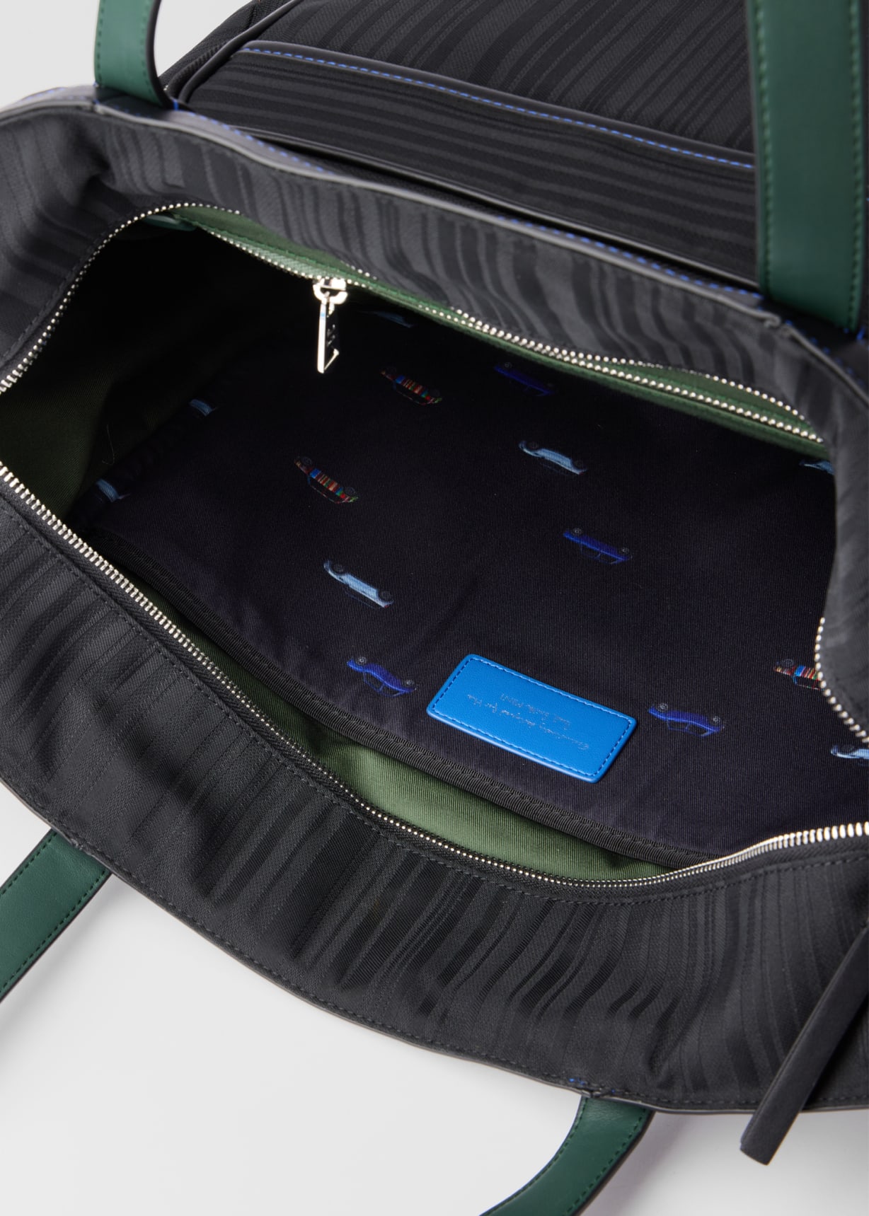 Paul Smith x MINI - Black Shadow Stripe Tote Bag