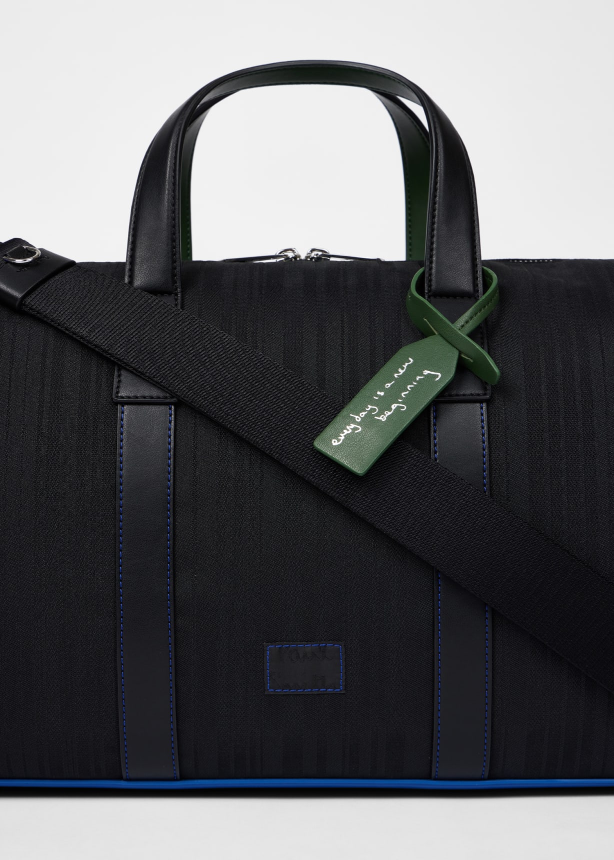 Paul Smith x MINI - Black Shadow Stripe Day Holdall
