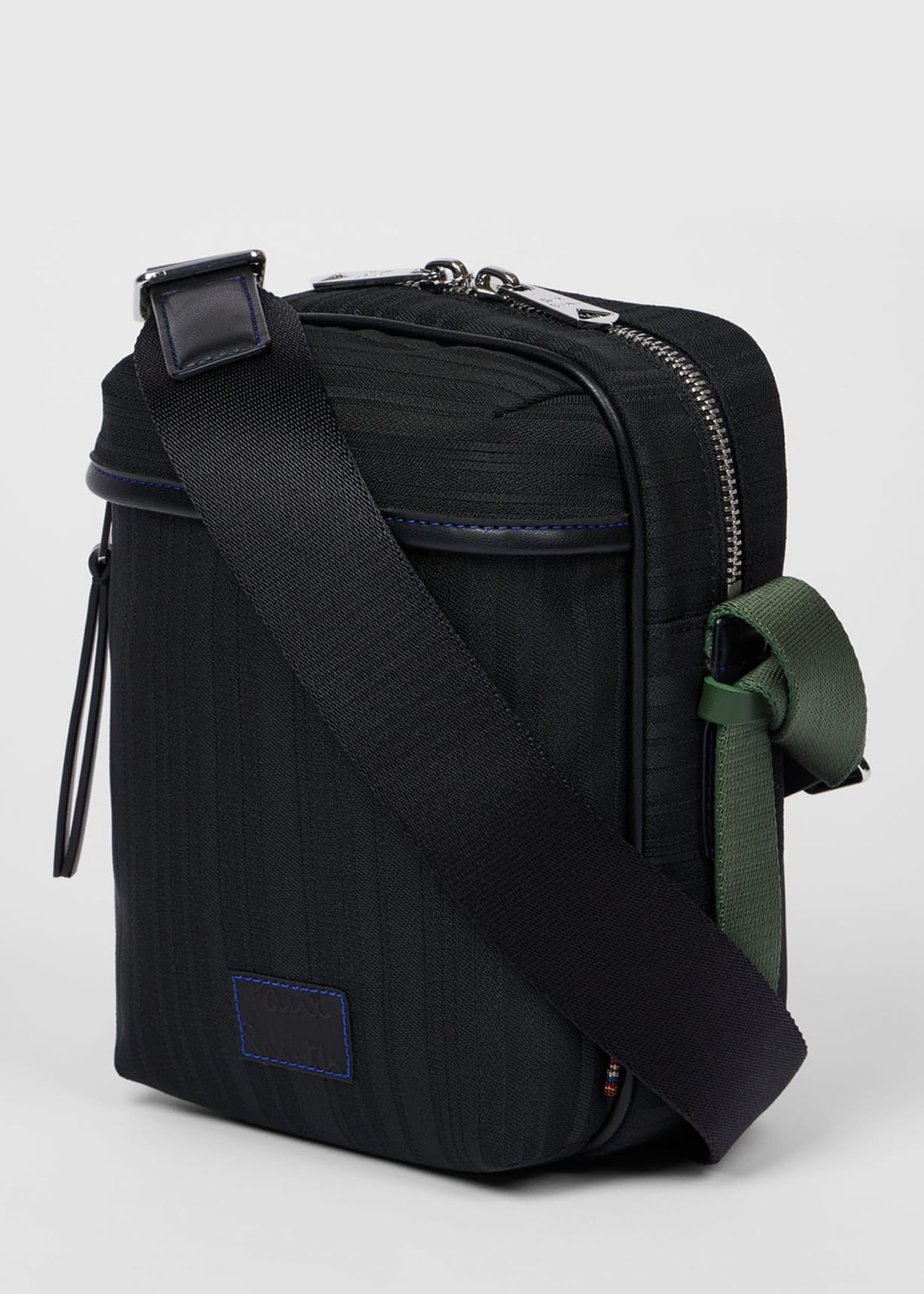 Paul Smith x MINI - Black Shadow Stripe Flight Bag