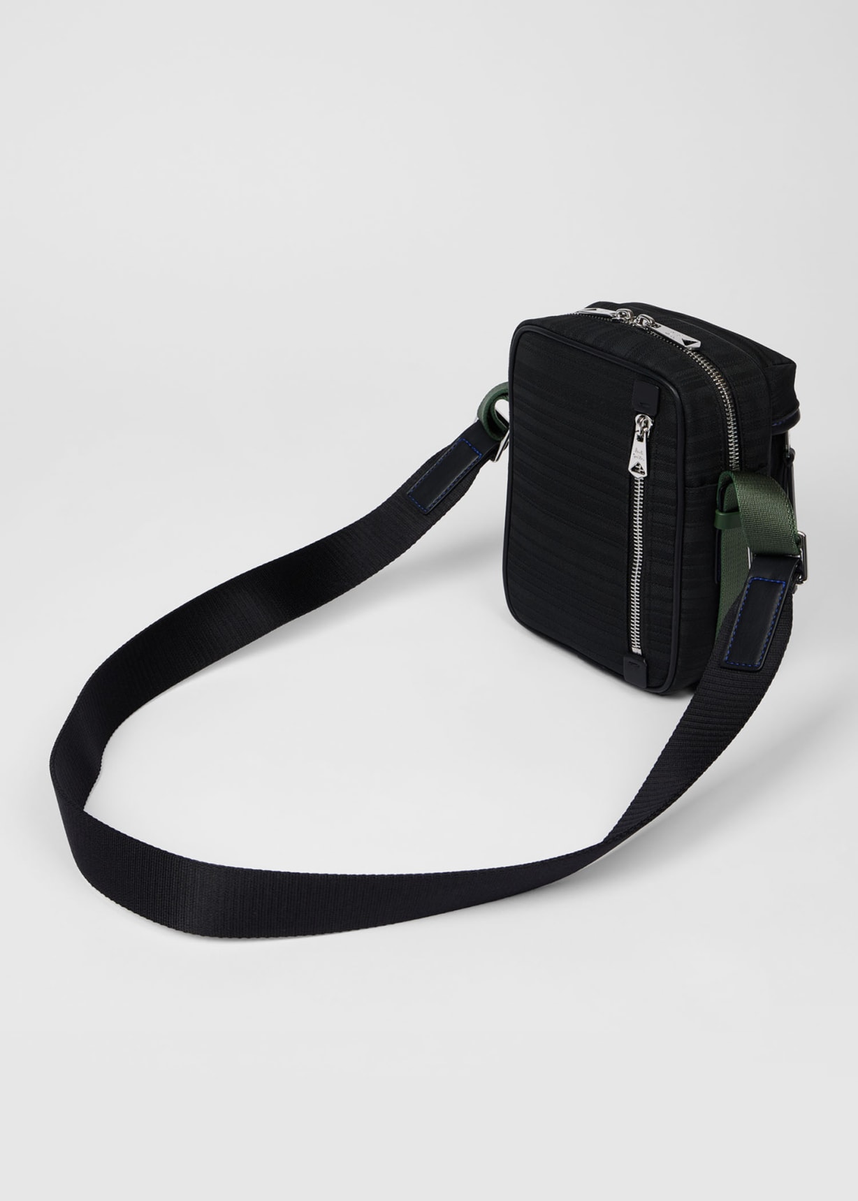 Paul Smith x MINI - Black Shadow Stripe Flight Bag