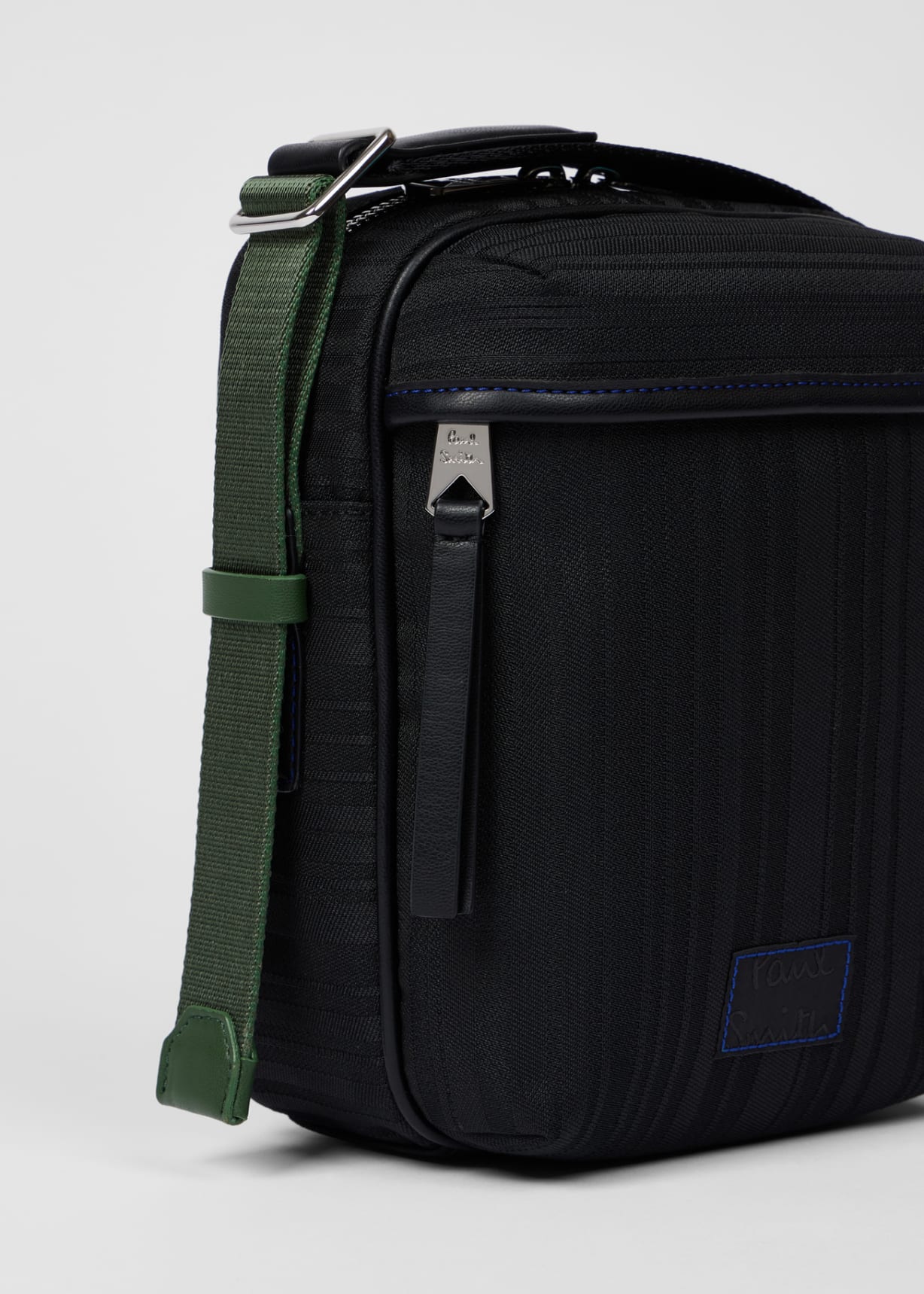 Paul Smith x MINI - Black Shadow Stripe Flight Bag