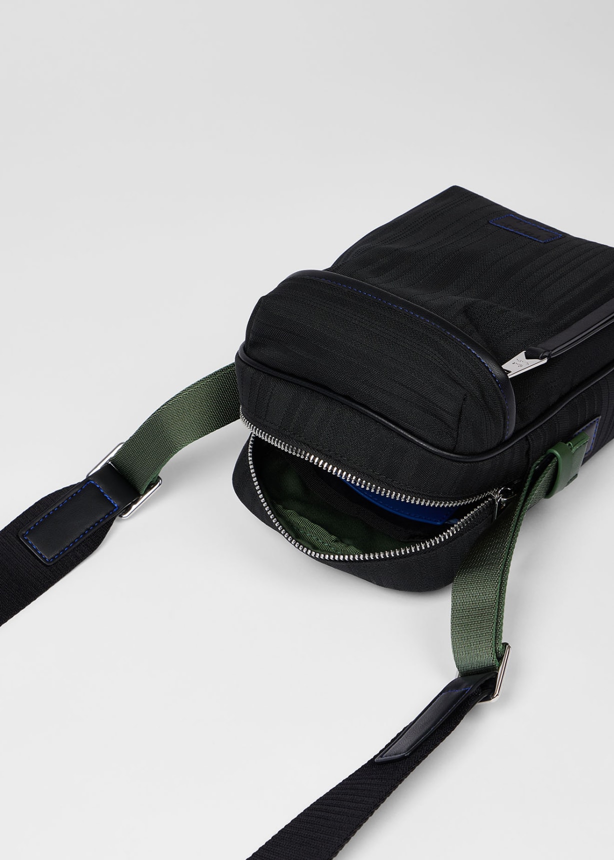 Paul Smith x MINI - Black Shadow Stripe Flight Bag
