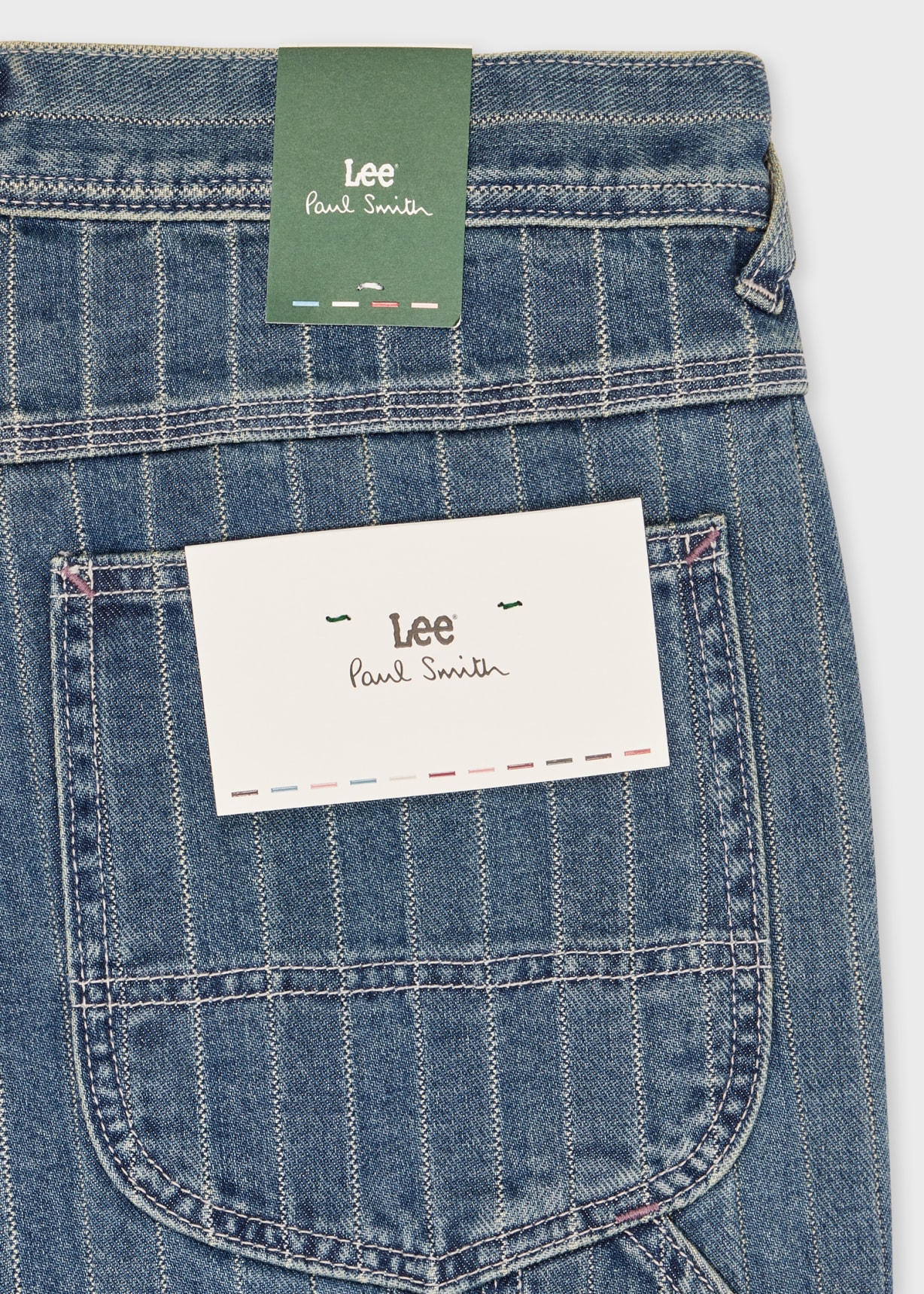 Men's Paul Smith + Lee® Mid-Wash Carpenter Pants
