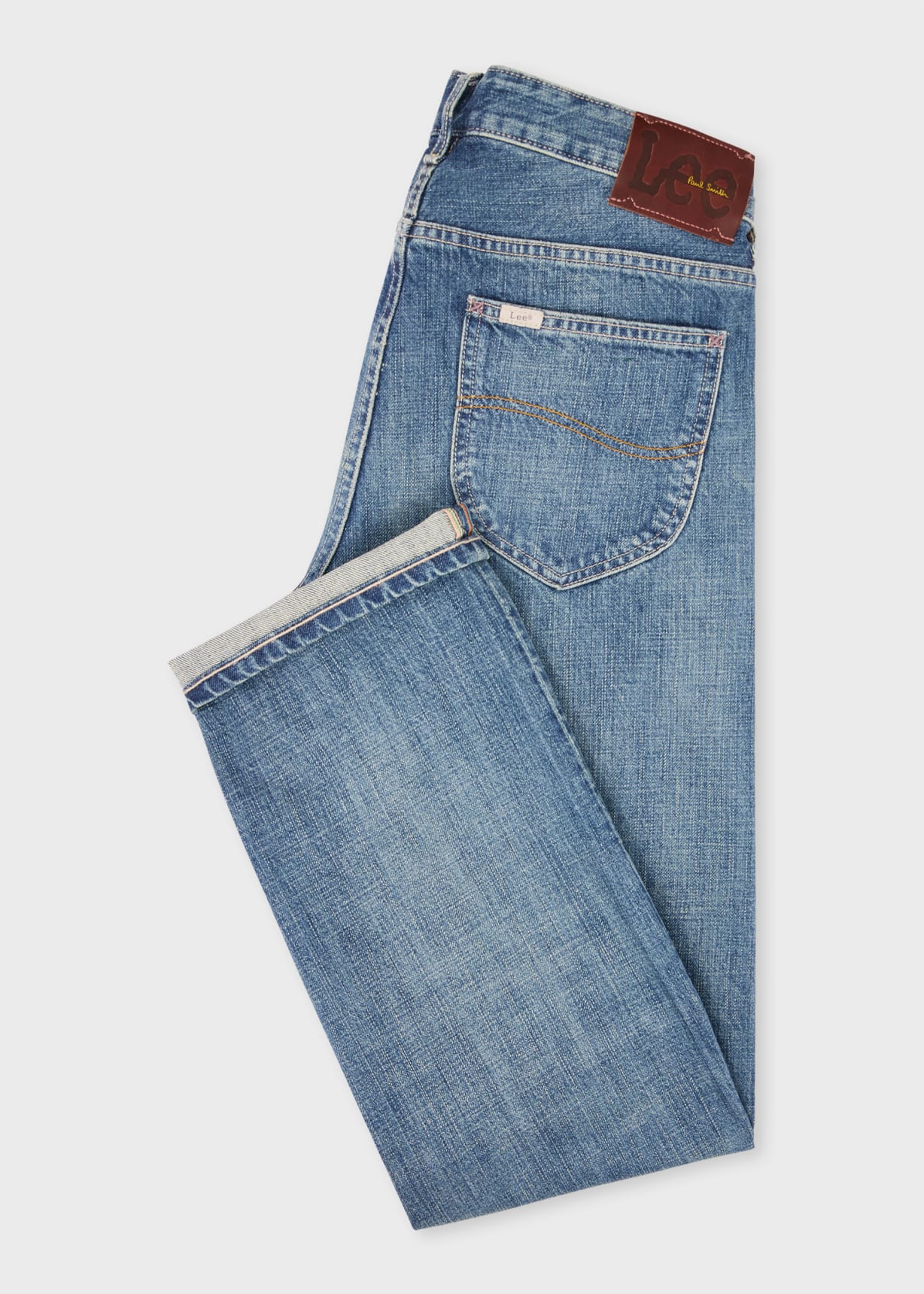 paul smith×Lee 101-Z アンティークウォッシュジーンズ 33 超 安い 