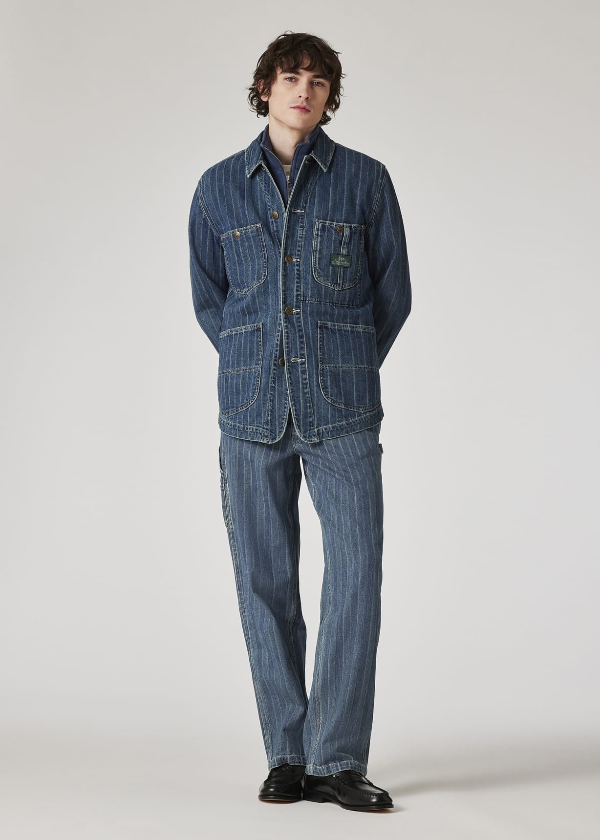 Men's Paul Smith + Lee® Mid-Wash Carpenter Pants