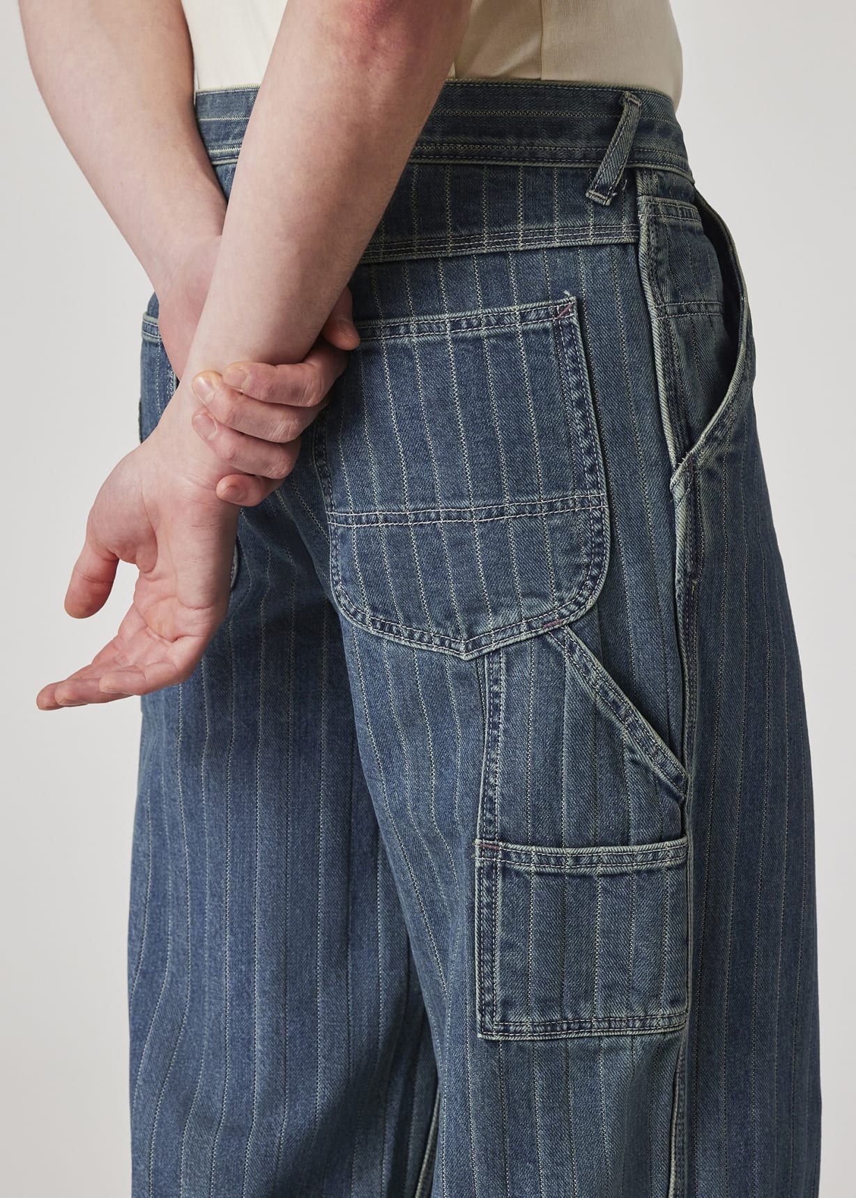 Men's Paul Smith + Lee® Mid-Wash Carpenter Pants