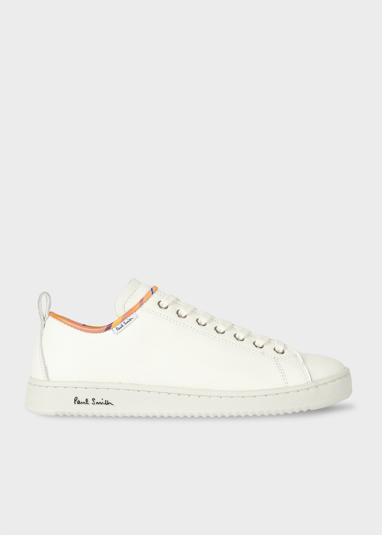 Women's White 'Dusky Swirl' Trim 'Miyata' Trainers