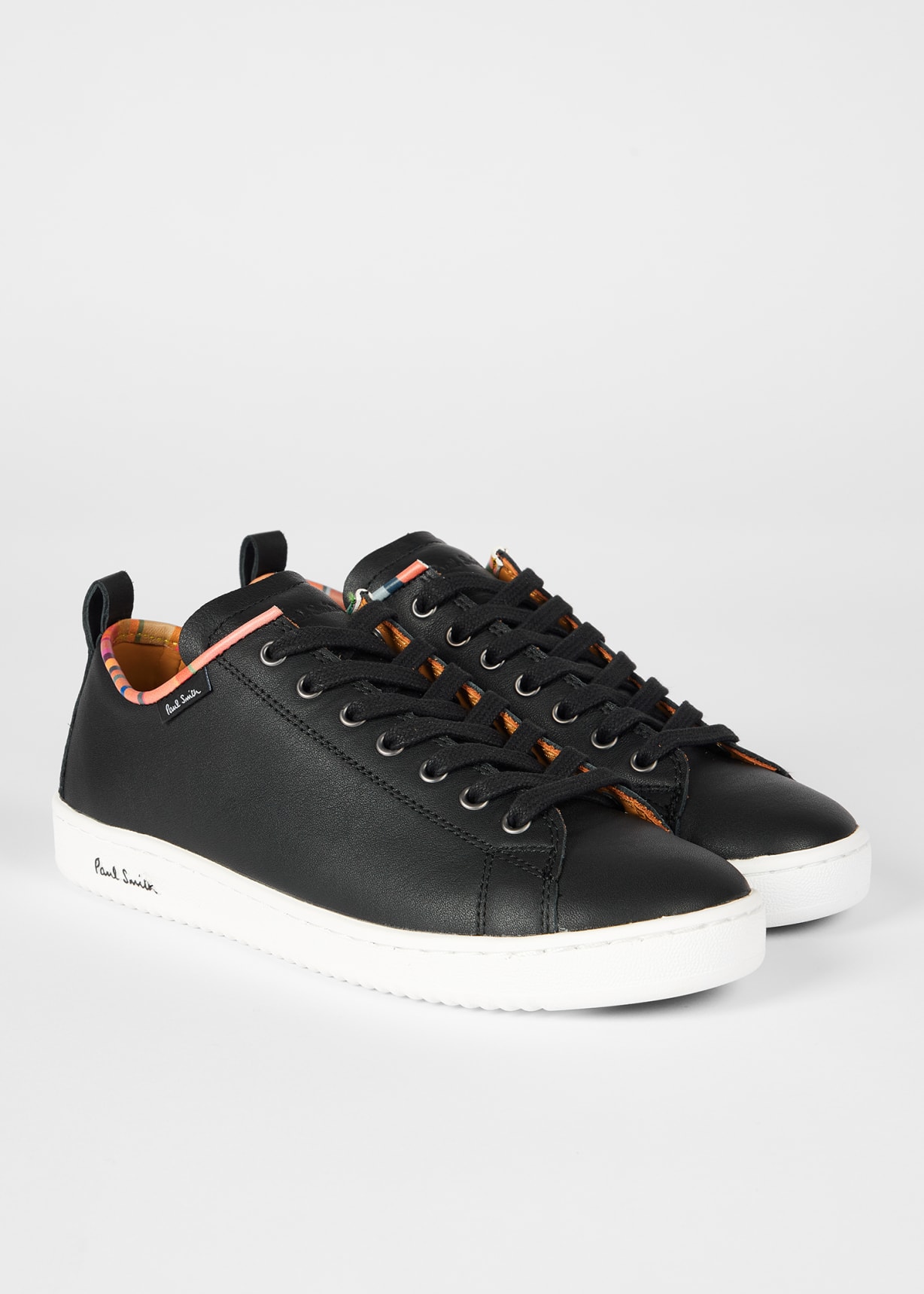 Women's Black 'Dusky Swirl' Trim 'Miyata' Trainers