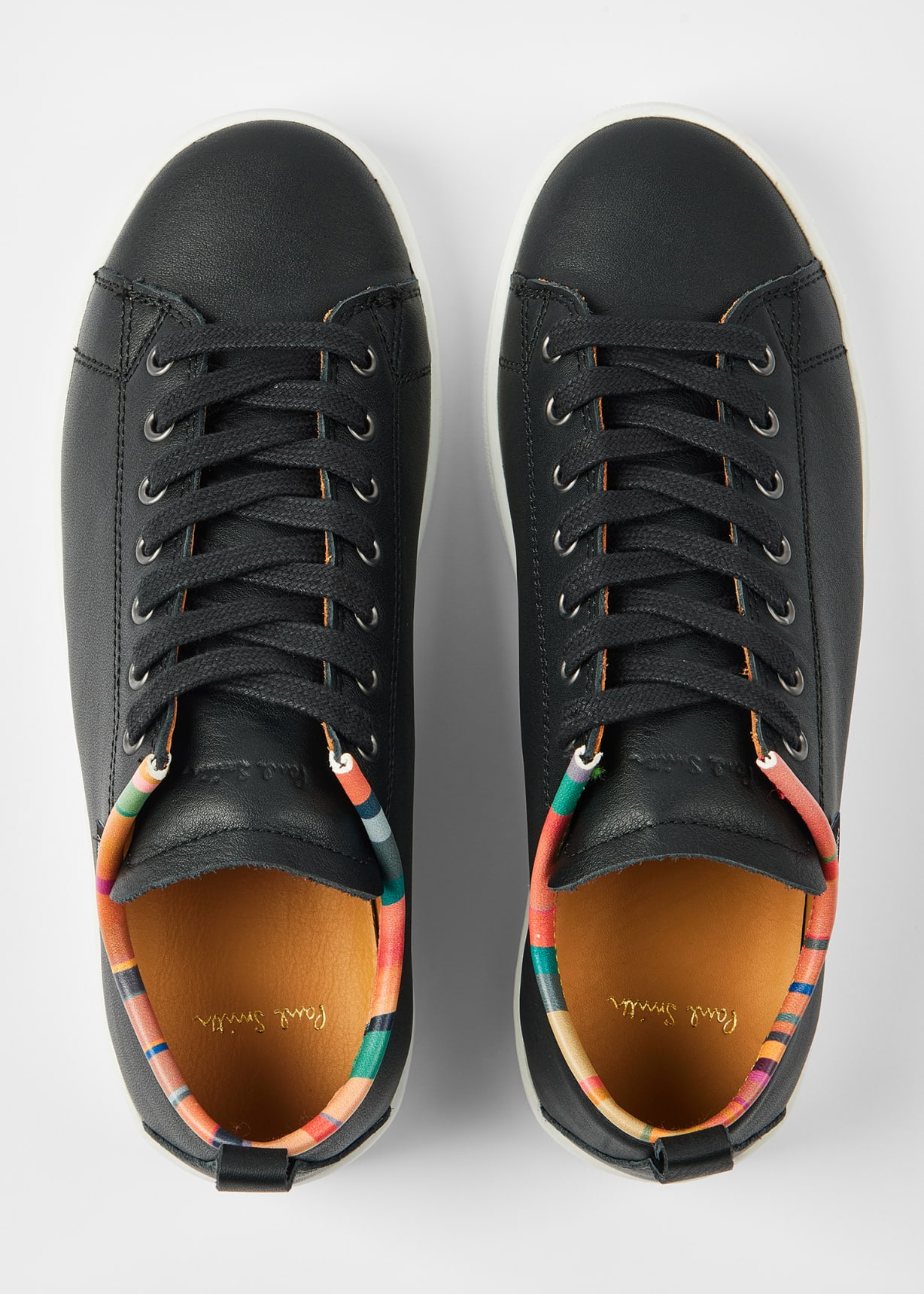 Women's Black 'Dusky Swirl' Trim 'Miyata' Trainers