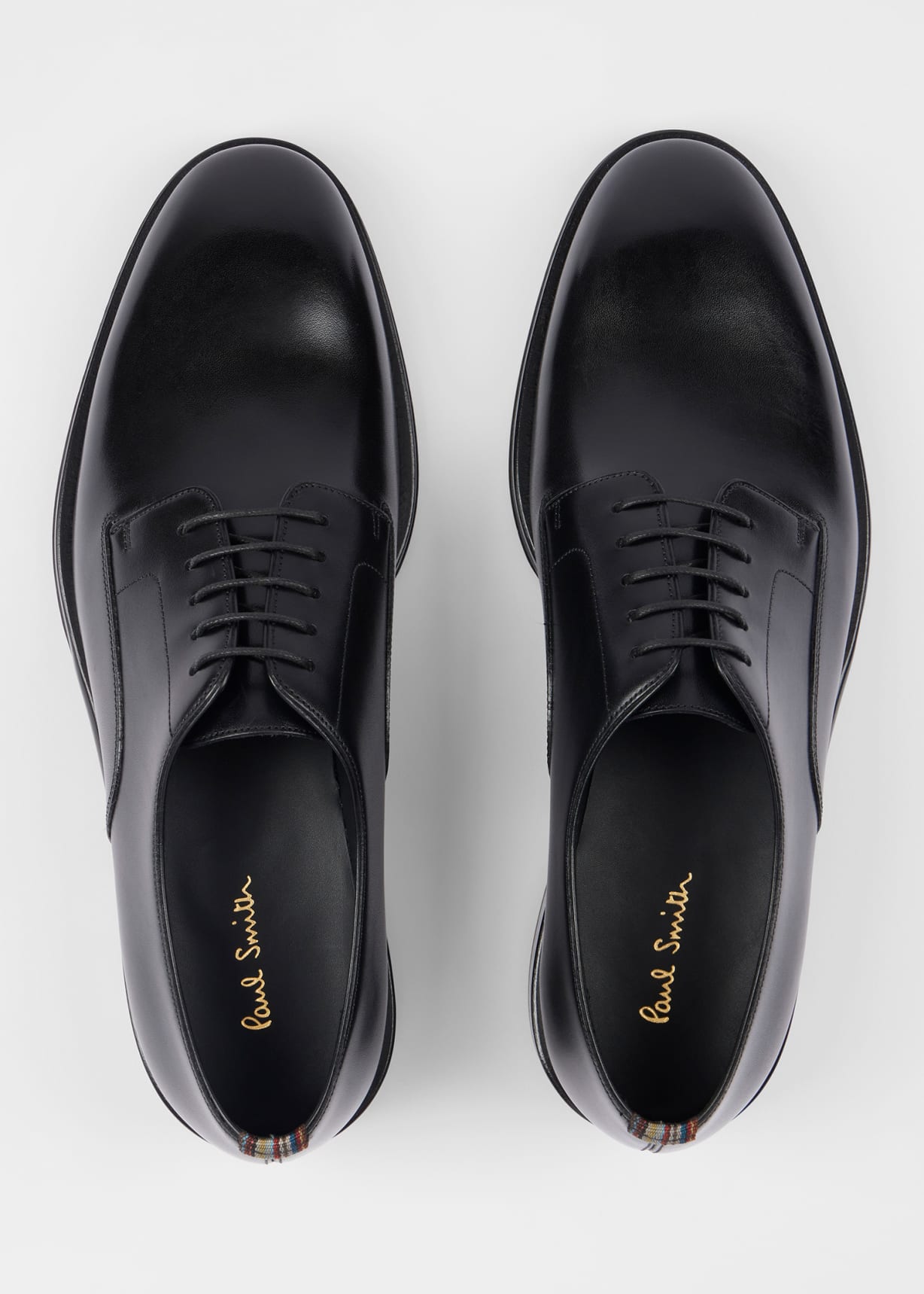 Black Leather 'Jason' Shoes
